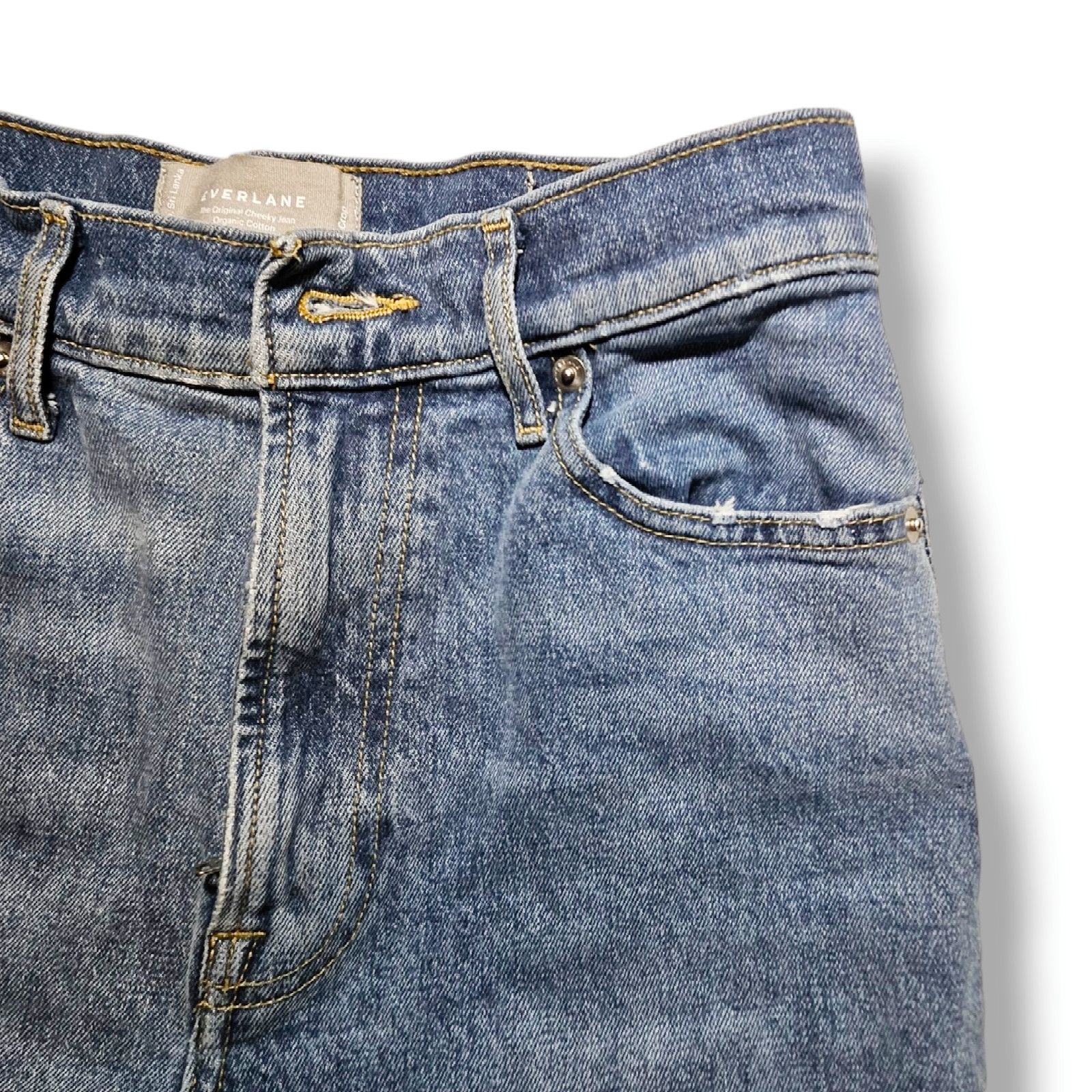 Everlane EUC Everlane The Original Cheeky Crop Jean Sz. 24x27 Size 24" / US 00 / IT 34 - 7 Thumbnail