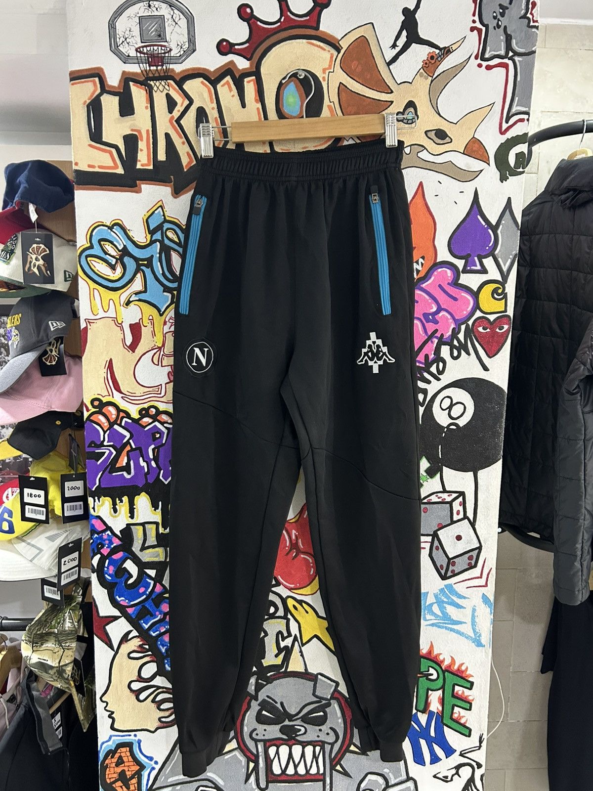 Kappa × Marcelo Burlon Kappa Marcelo Burlon napoli Trackpants Size US 30 / EU 46 - 1 Thumbnail