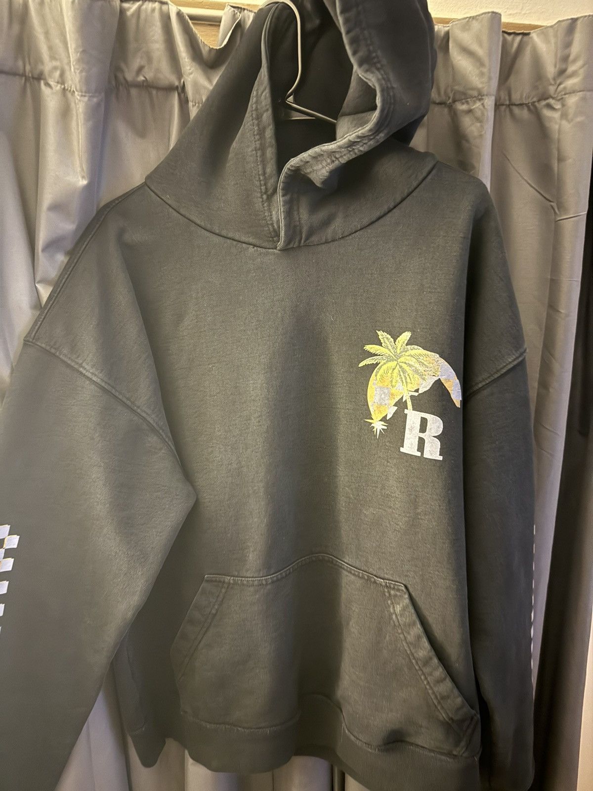 Rhude Rhude Moonlight Tropics Print Oversized Vintage Hoodie Size US L / EU 52-54 / 3 - 4 Thumbnail