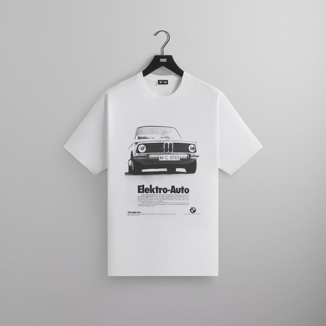 BMW × Kith Kith for BMW Electro Auto Vintage Tee White T