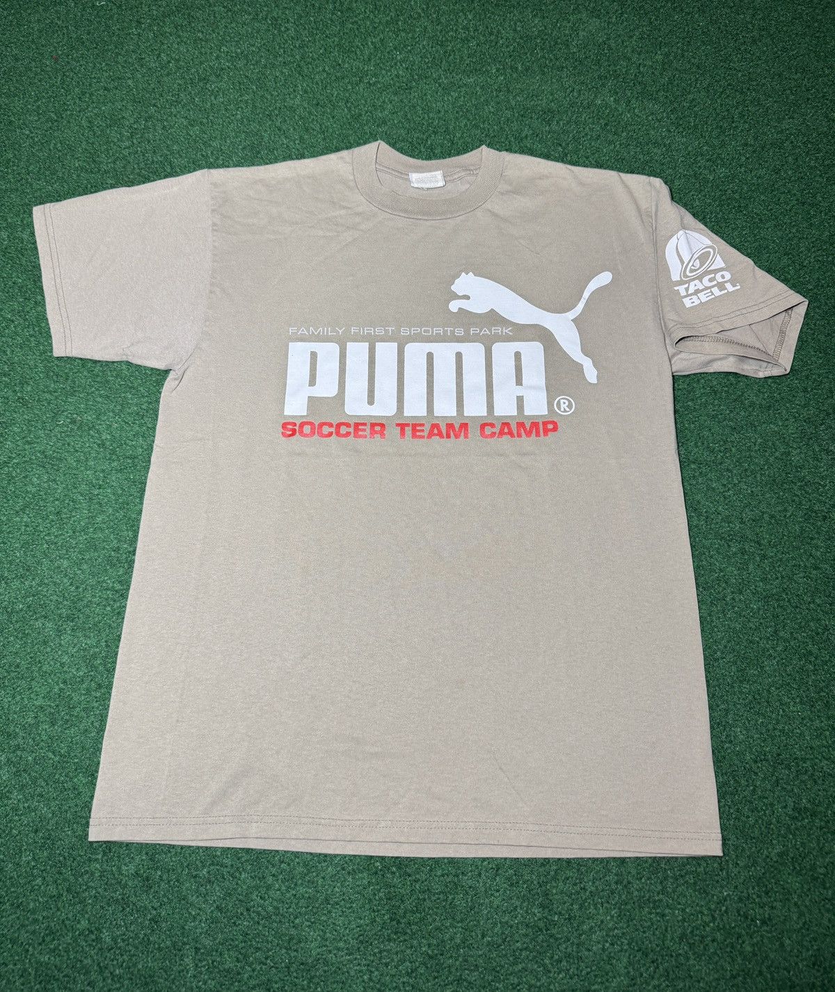 Puma Puma Soccer Camp Sports Park Taco Bell Logo Large T Shirt Size US L / EU 52-54 / 3 - 1 Thumbnail