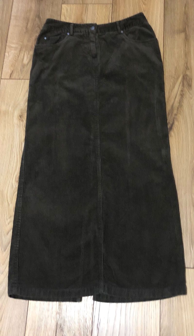 Other Long corduroy maxi skirt, brown, size M/38 Size 32" / US 10 / IT 46 - 1 Thumbnail