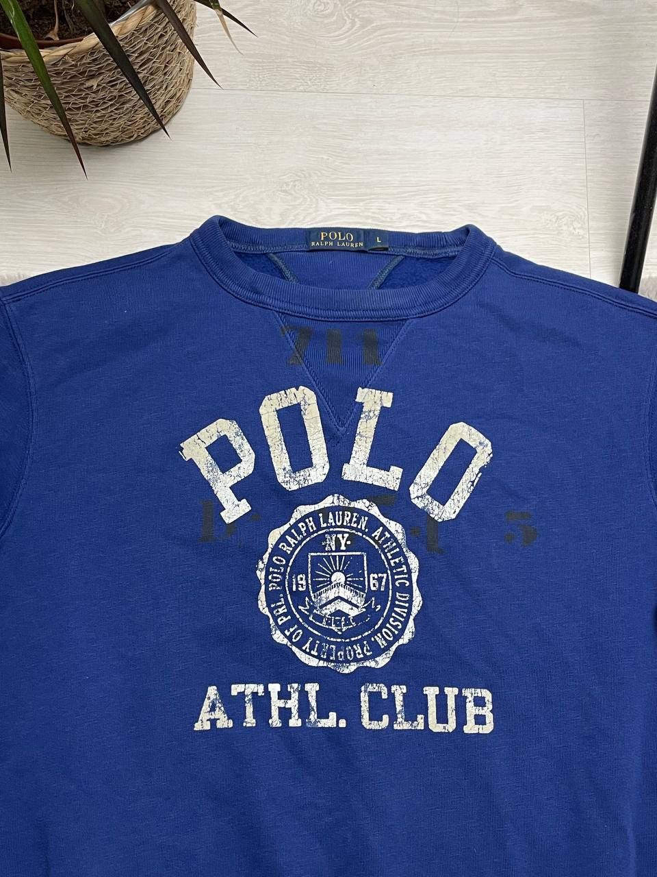 Polo Ralph Lauren × Vintage Polo Ralph Lauren Center Logo Hoodie Oversized Y2K Size US L / EU 52-54 / 3 - 2 Thumbnail