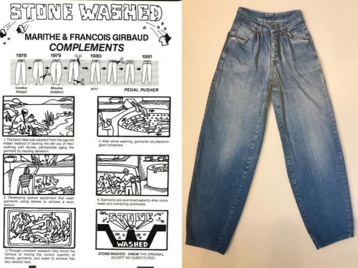 Marithe + Francois Girbaud 80s MARITHÉ + FRAÇOIS GIRBAUD THE STONE WASHED BAGGY PANTS Size US 30 / EU 46 - 2 Thumbnail