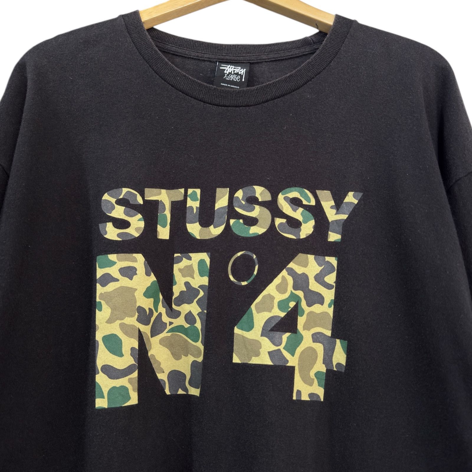 Stussy × Vintage Stussy Number 4 Leopard Logo Size US XL / EU 56 / 4 - 2 Thumbnail