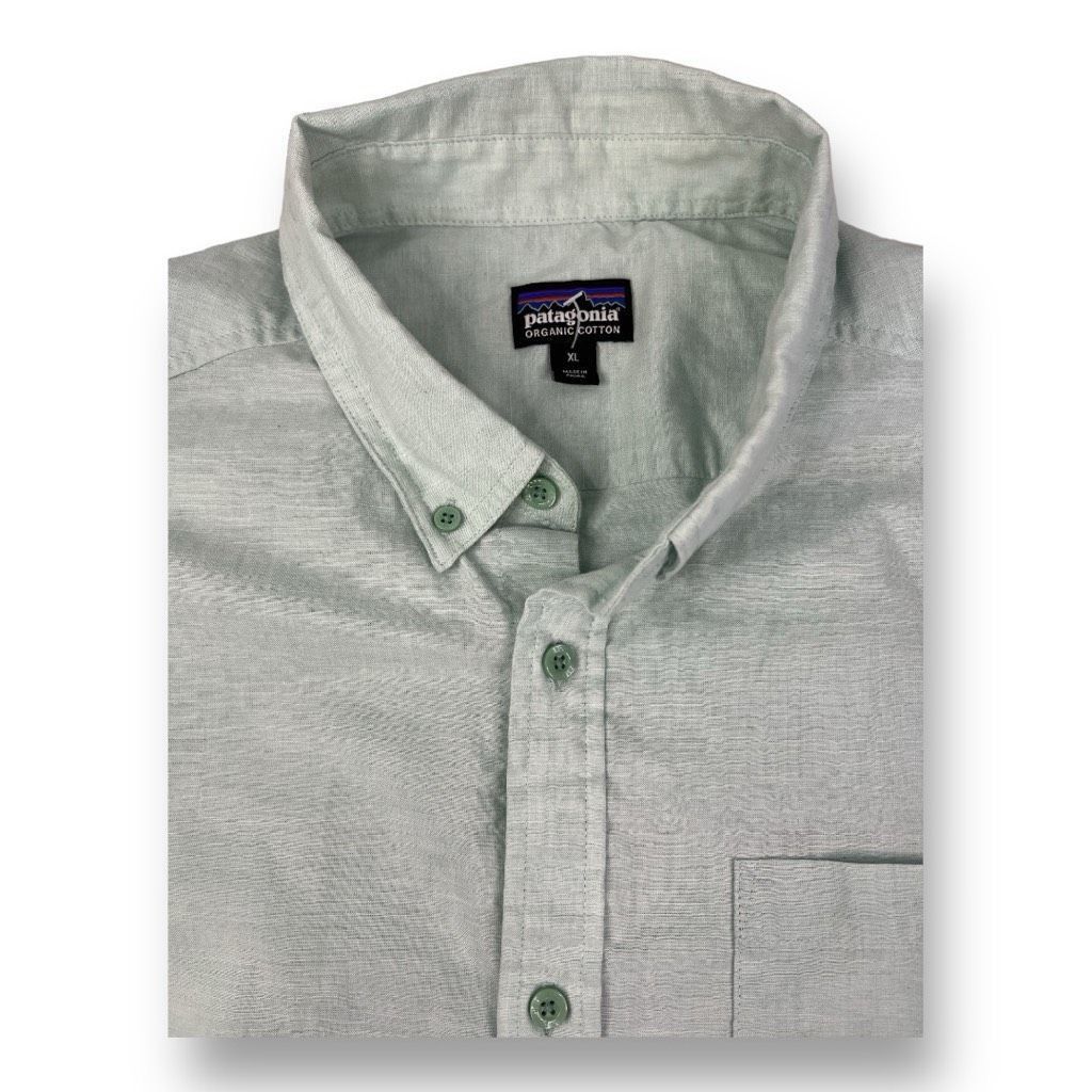 Patagonia Patagonia Front Button Green Top Size Extra Large Size US XL / EU 56 / 4 - 5 Thumbnail