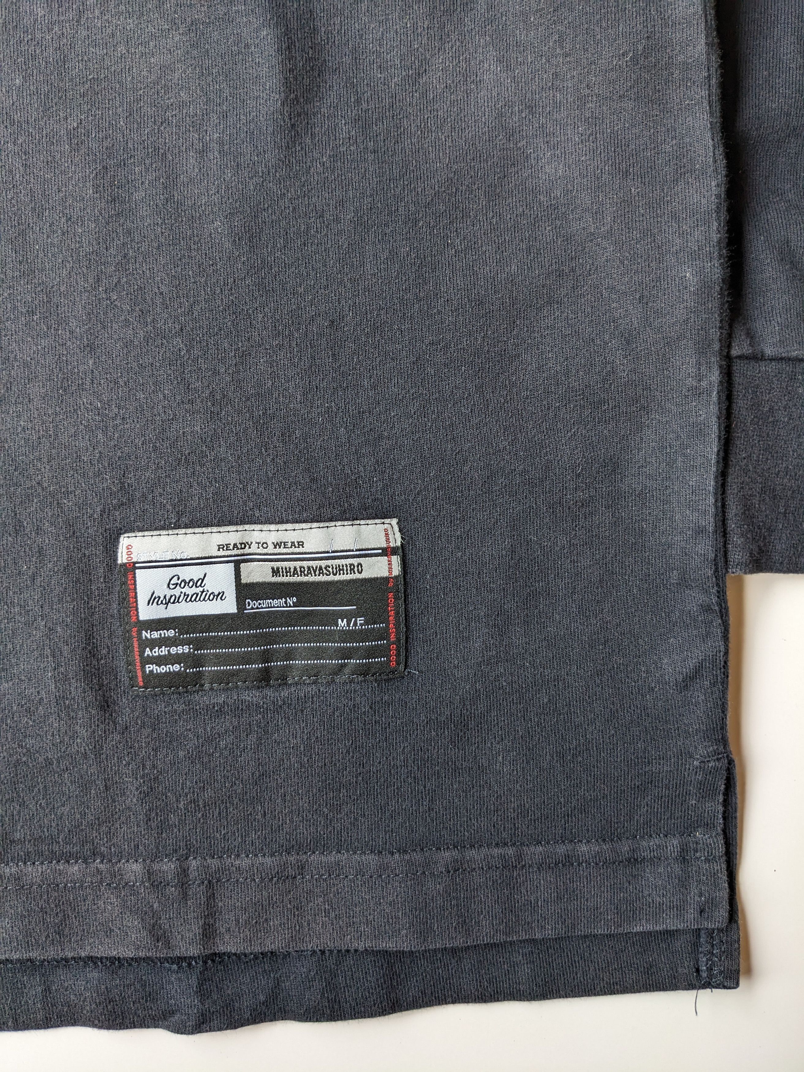 GU × Maison MIHARA YASUHIRO Gu X Miharayasuhiro Good Inspiration longsleeve Size US L / EU 52-54 / 3 - 4 Thumbnail