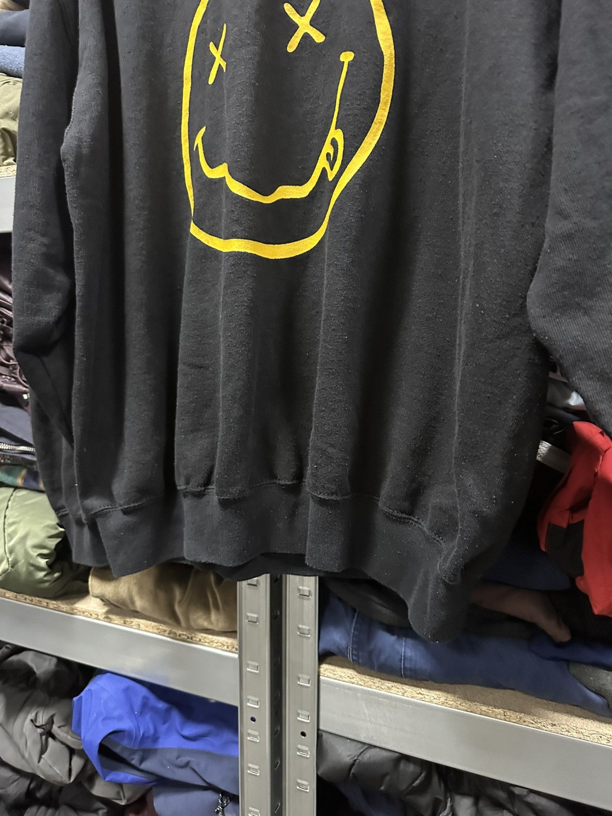 Nirvana Vintage Nirvana Sweatshirt Band Big Logo Pullover Boxy Fit Size US XL / EU 56 / 4 - 4 Thumbnail