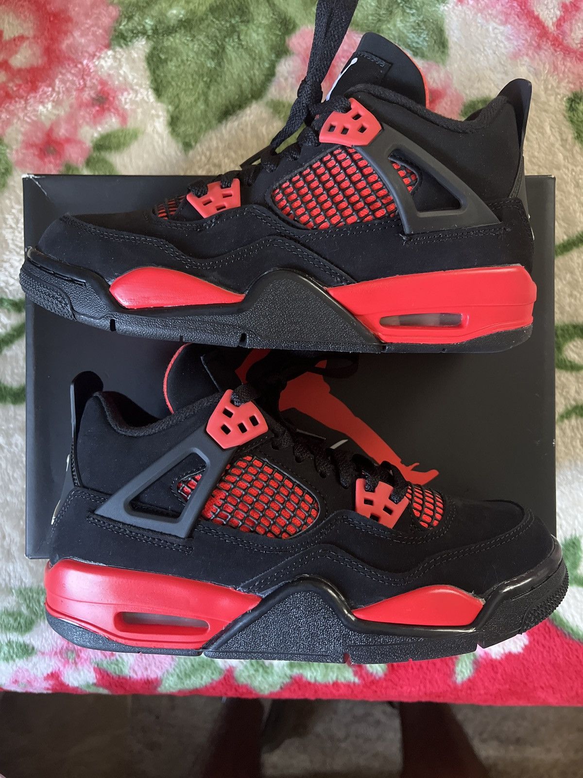 Jordan Brand Air jordan 4 Red Thunder Size US 5 / EU 37 - 6 Thumbnail