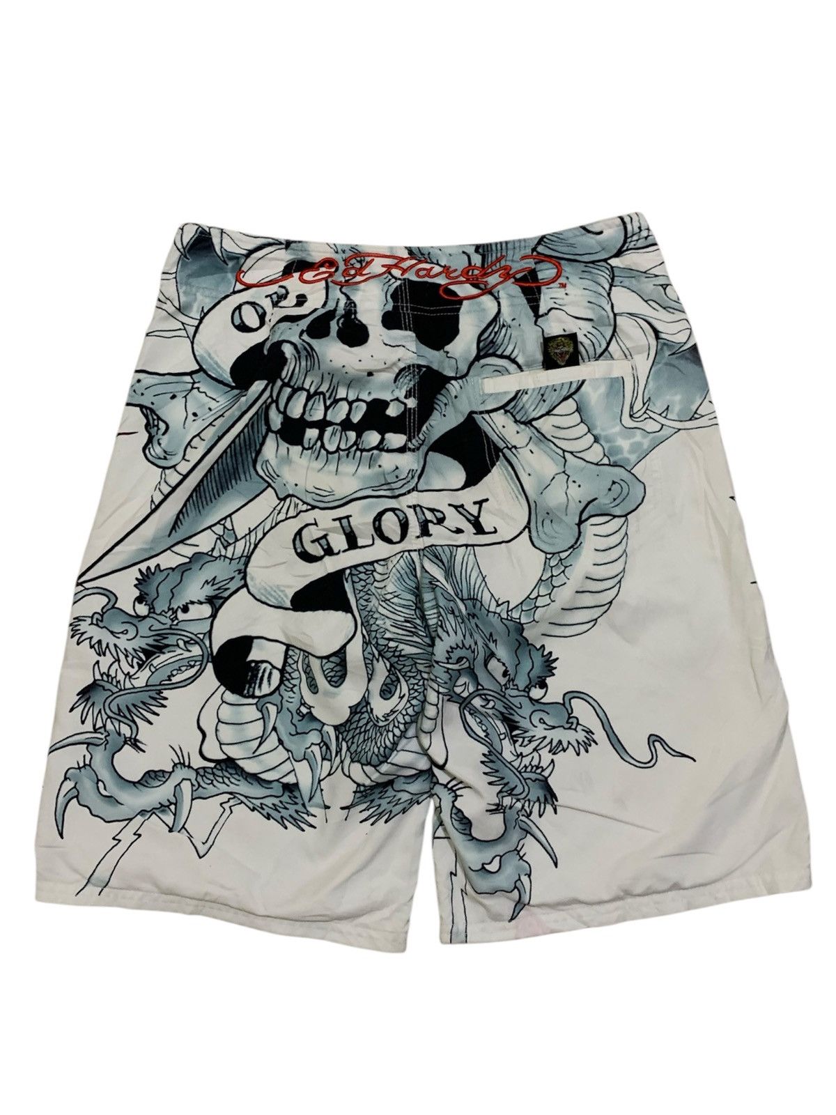 Christian Audigier 🐍SOLD🐍Y2k Ed Hardy by Christian Audigier “Surf Or Die” Pants Size US 30 / EU 46 - 2 Thumbnail