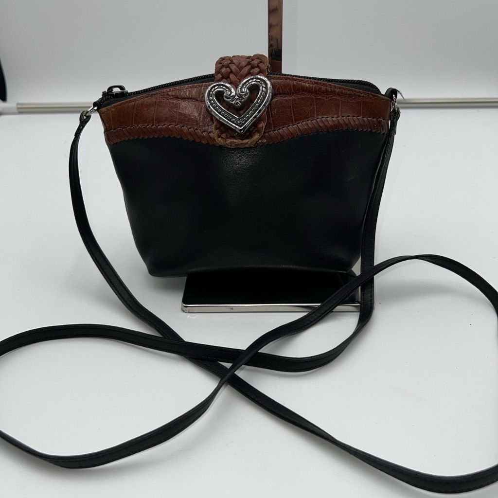 Brighton Brighton Vintage Crossbody Bag with Braided Leather (see pics and description ) Size ONE SIZE - 1 Thumbnail