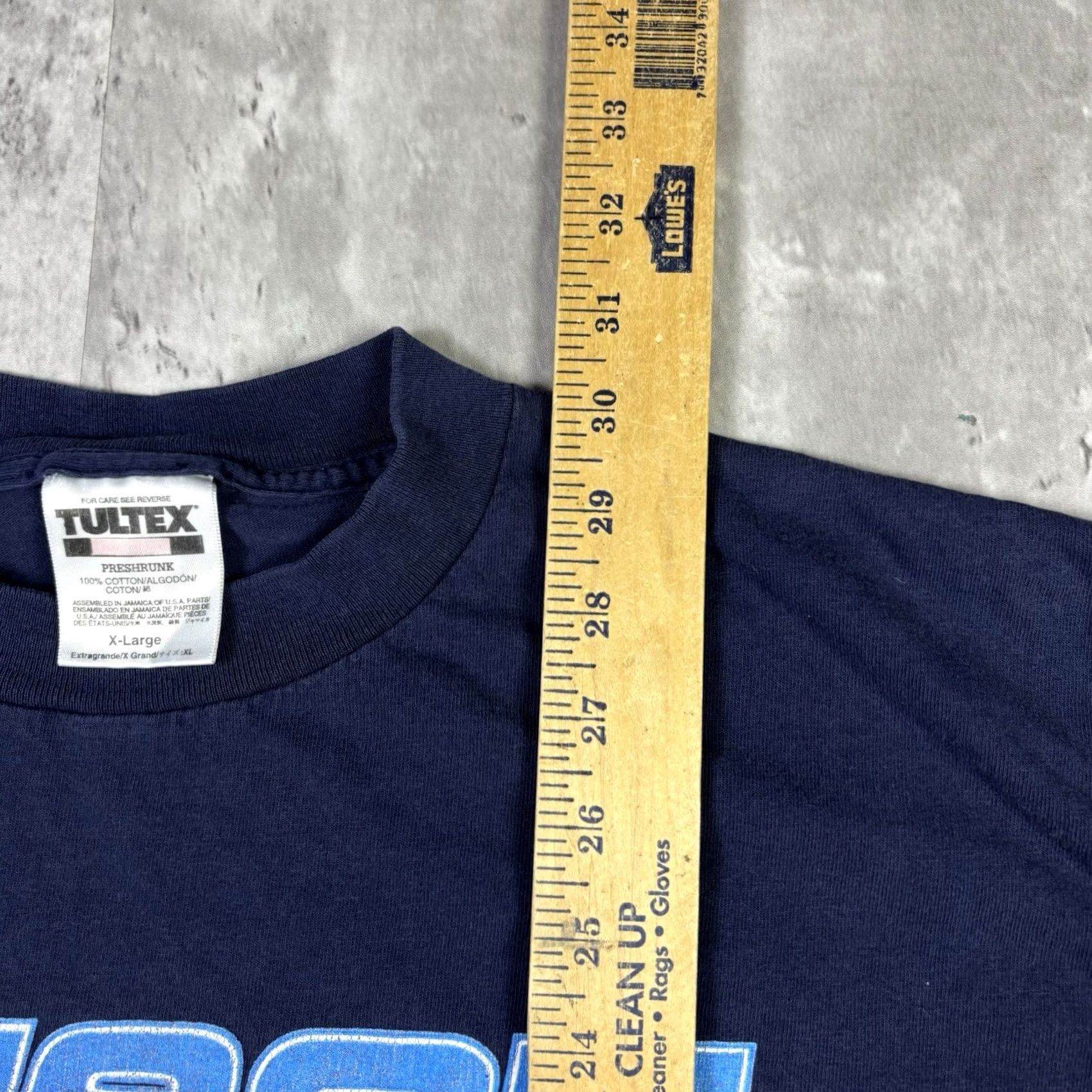 Tultex VINTAGE Busch Gardens T Shirt Navy Blue Adult XL 90s Size US XL / EU 56 / 4 - 5 Thumbnail