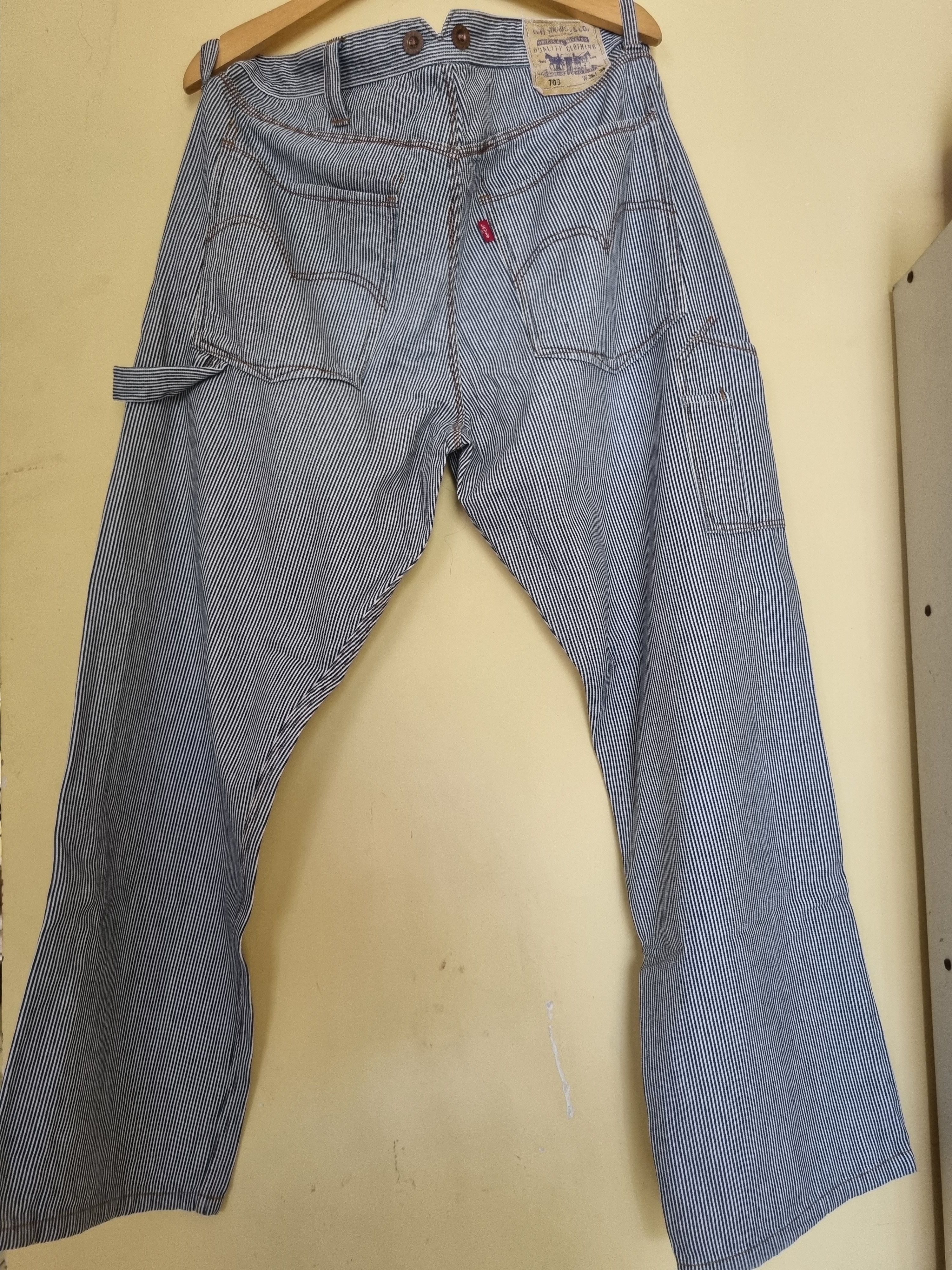 Levi's Vintage Levis Carpenter Hikcory 703 Size US 36 / EU 52 - 1 Thumbnail