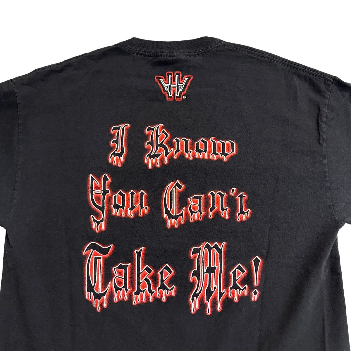 Vintage Vintage 2001 Triple H I am your Pain WWF T-Shirt Size US XL / EU 56 / 4 - 4 Thumbnail