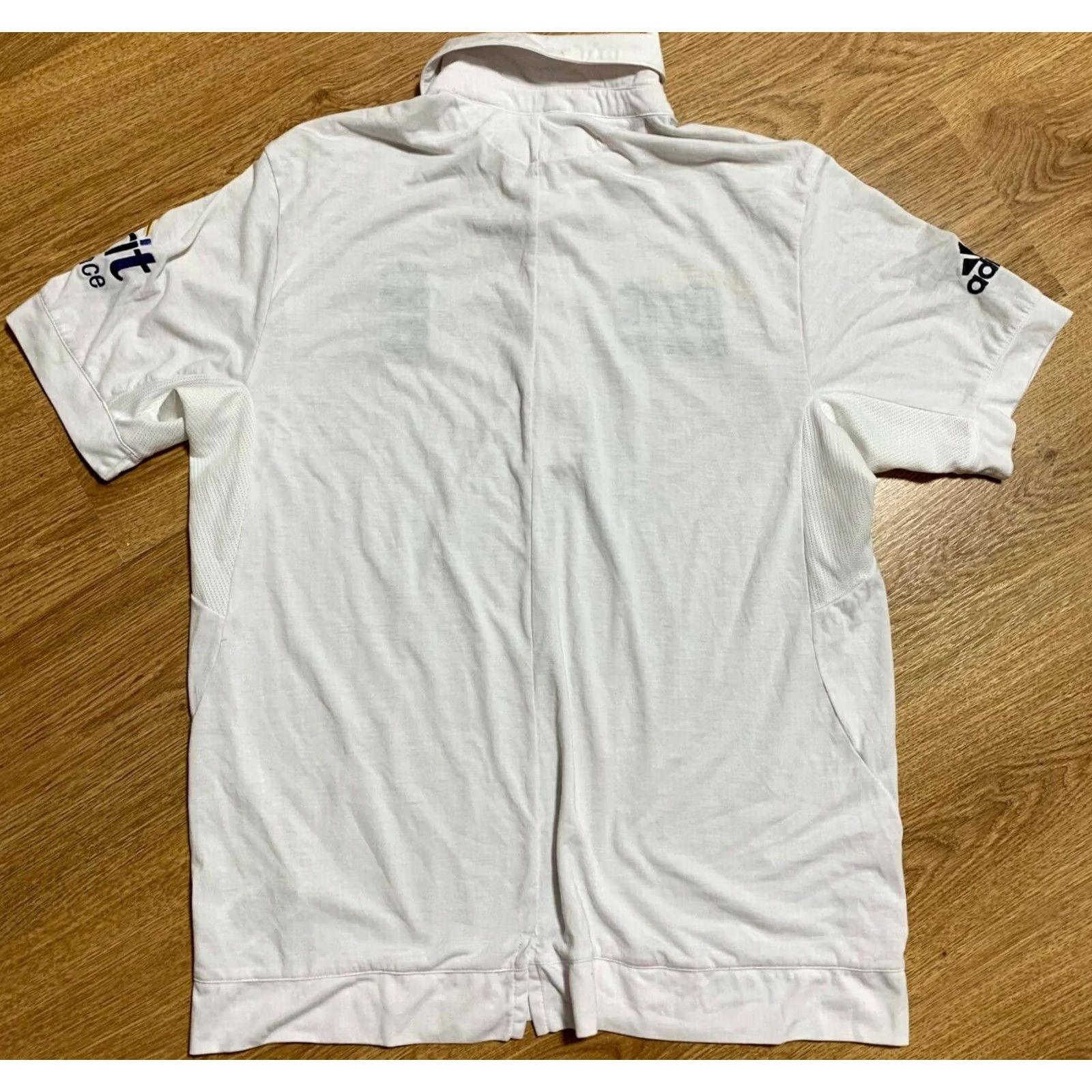 Adidas adidas England Polo Shirt Jersey T-Shirt Size 8 White Mens Short Sleeve Jersey 8 XS? Size US M / EU 48-50 / 2 - 2 Thumbnail