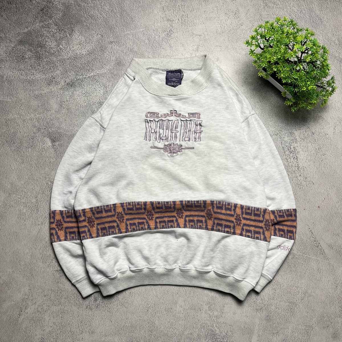 Adidas × Vintage 90’s Vintage Adidas Track Suit Center Arctic Fire Size US S / EU 44-46 / 1 - 2 Thumbnail