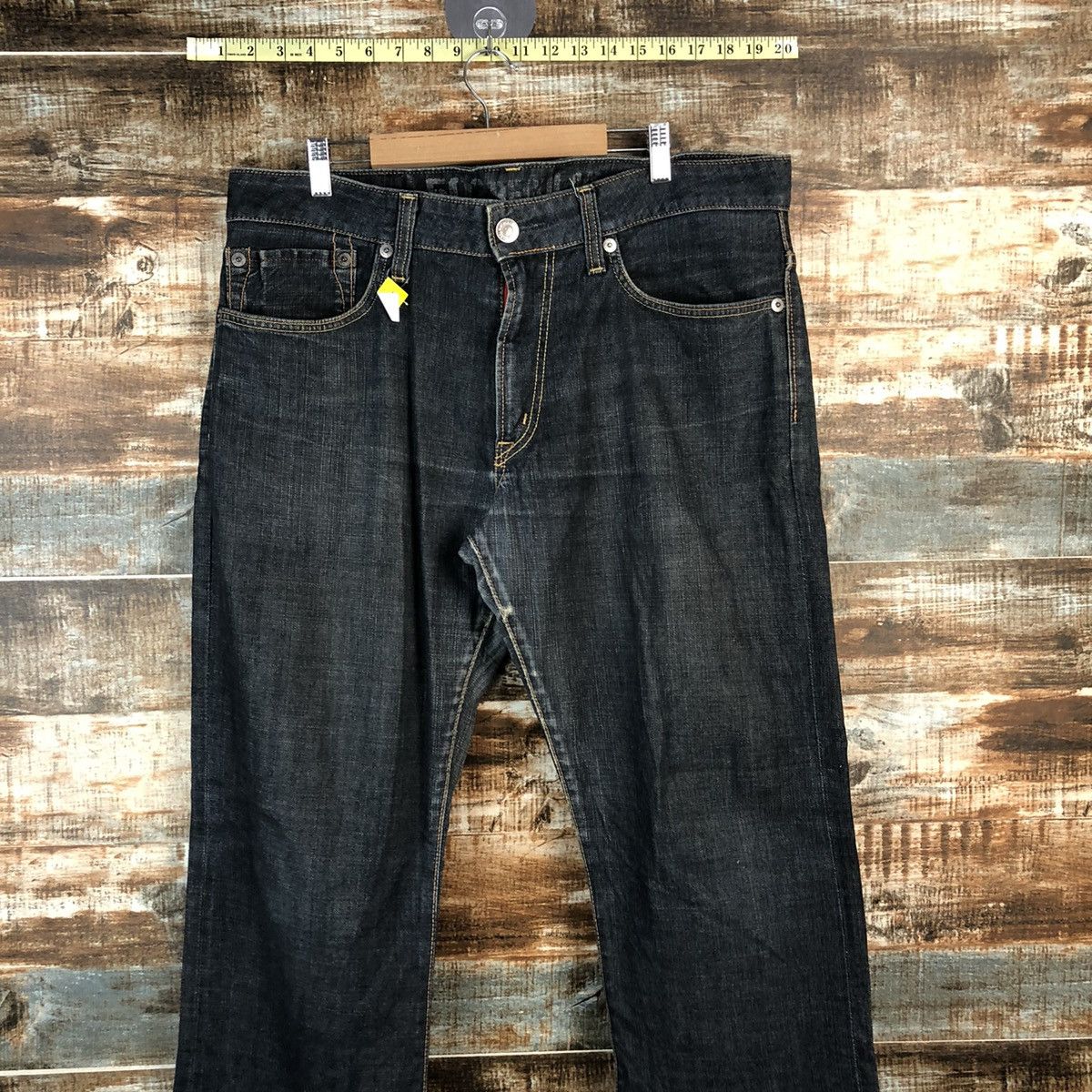 Edwin DL Edwin Blue Trip 503 Black Denim Pants #C187 Size US 36 / EU 52 - 2 Thumbnail