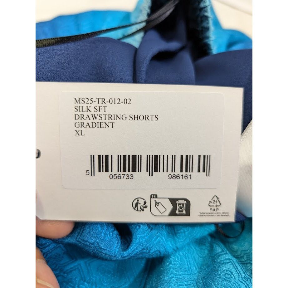 Casablanca o1rshd1 DUP / Drawstring Silk Shorts in Gradient Size US 36 / EU 52 - 19 Thumbnail