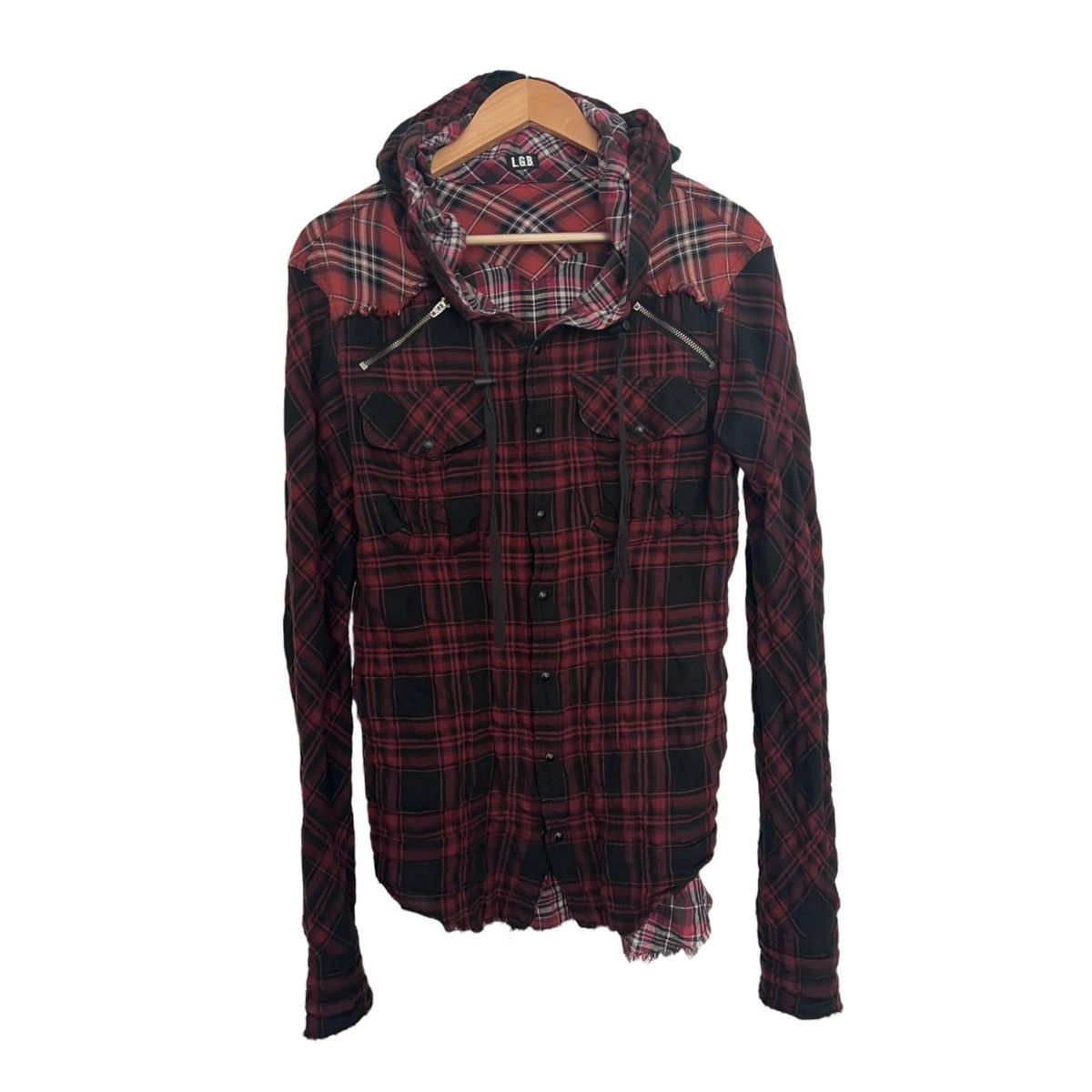 Le Grande Bleu (L.G.B.) Lgb plaid shirt | Grailed