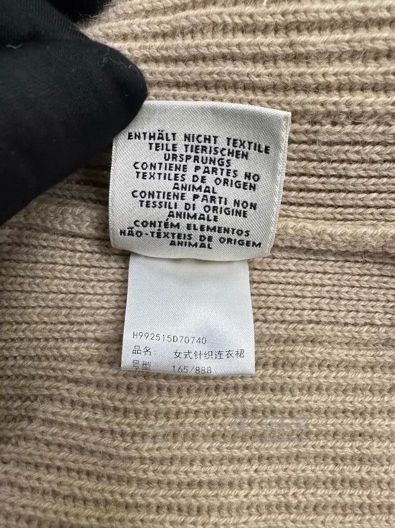 Hermes Hermes Camel Hair Side Button Knit Dress Size S / US 4 / IT 40 - 6 Thumbnail