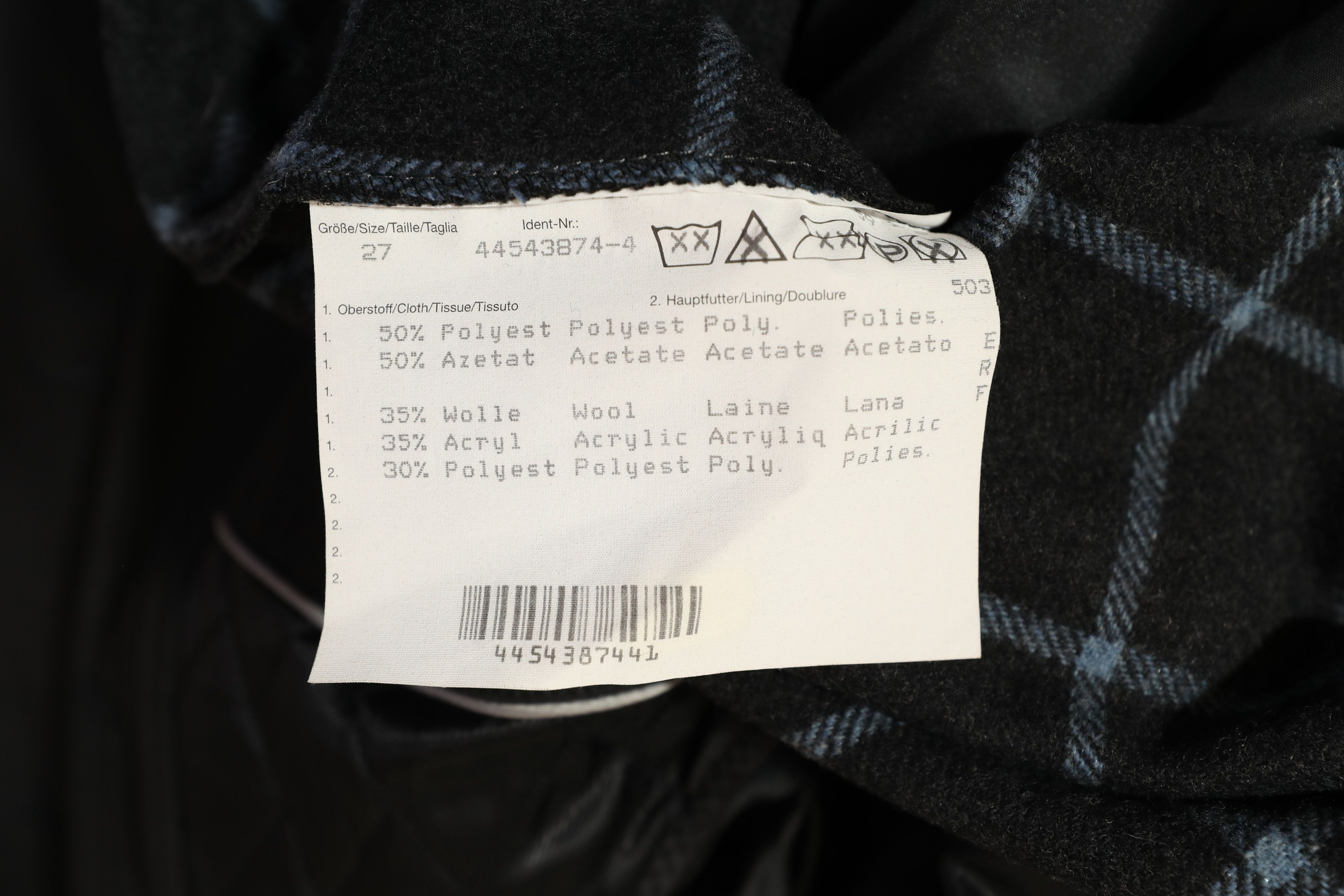 Bugatti Bugatti Black Overcoat (XL) Size US XL / EU 56 / 4 - 17 Thumbnail