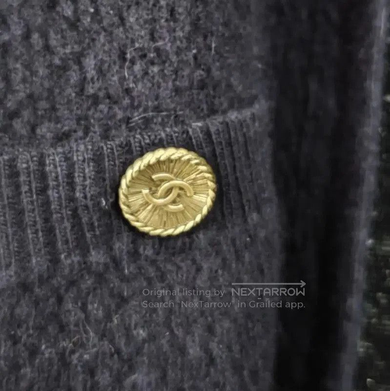 Chanel Chanel Winter Deep Blue Cashmere Sweater . Size S / US 4 / IT 40 - 5 Thumbnail