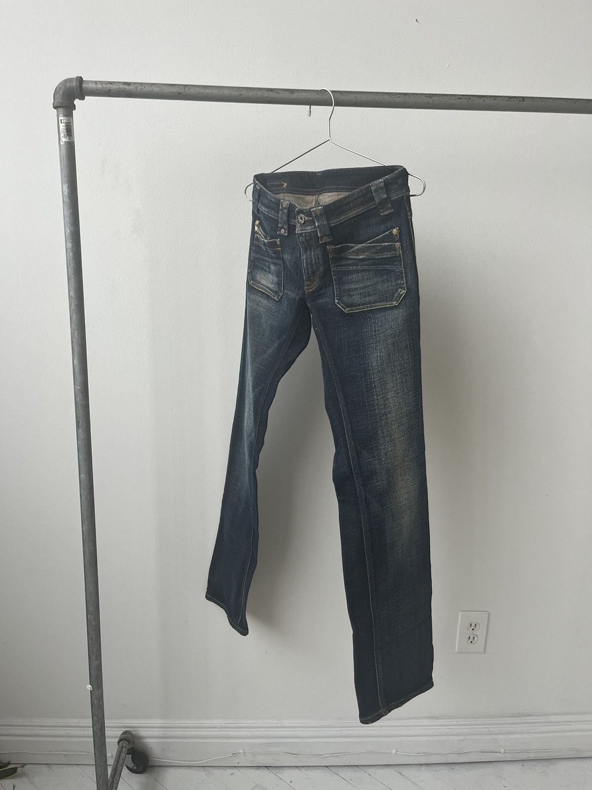 Diesel VINTAGE LOWRISE RUST DIESEL DENIM JEANS Size US 28 / EU 44 - 1 Thumbnail