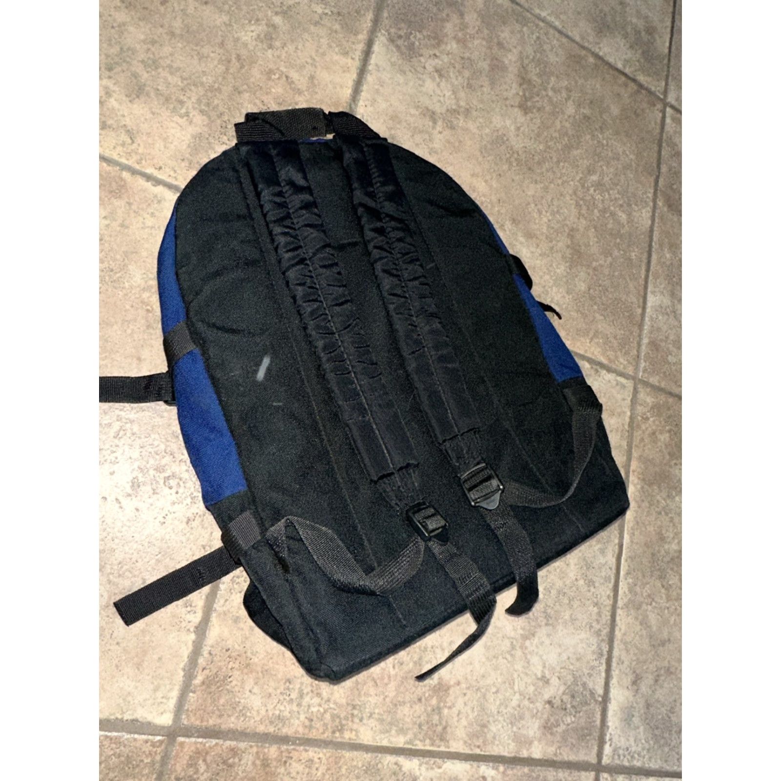 Jansport VINTAGE JanSport Backpack Mens Blue USA Multi Pocket Nylon Backpack Size ONE SIZE - 2 Thumbnail