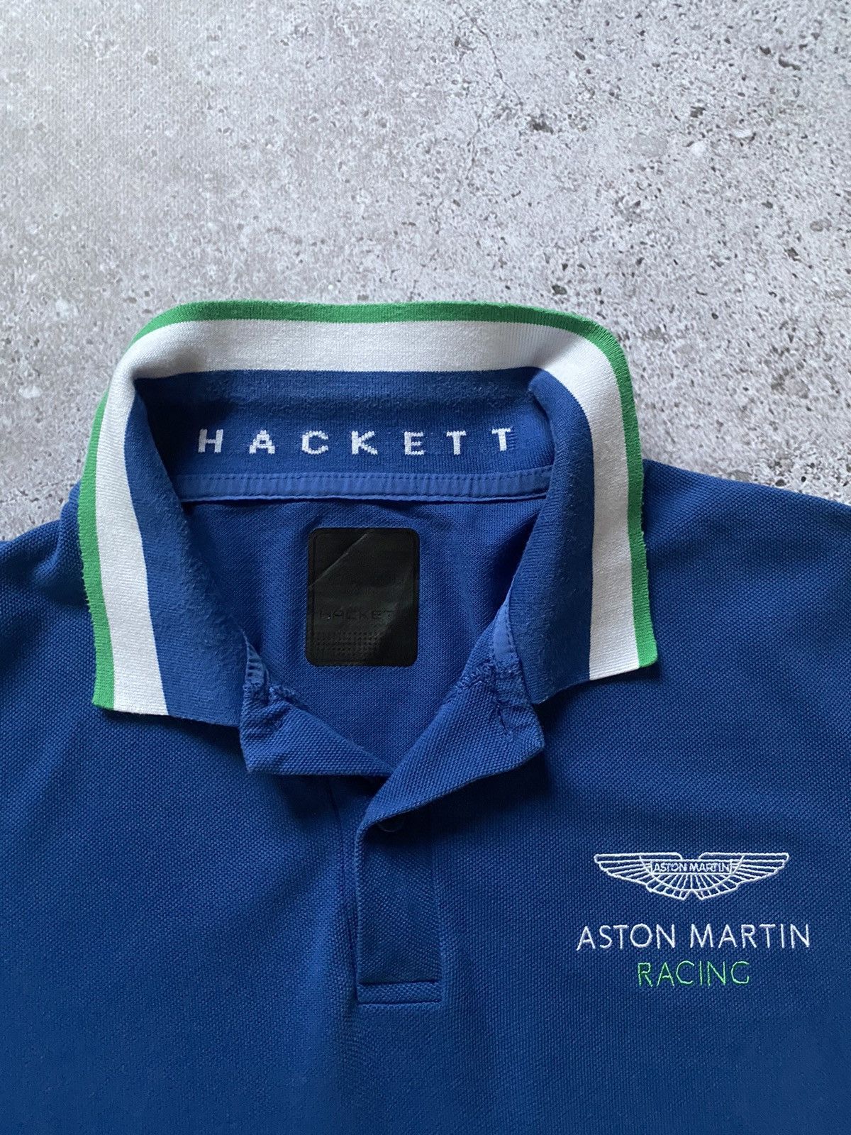 Formula 1 × Hackett Hackett Aston Martin Racing Polos t-shirt Size US XL / EU 56 / 4 - 2 Thumbnail