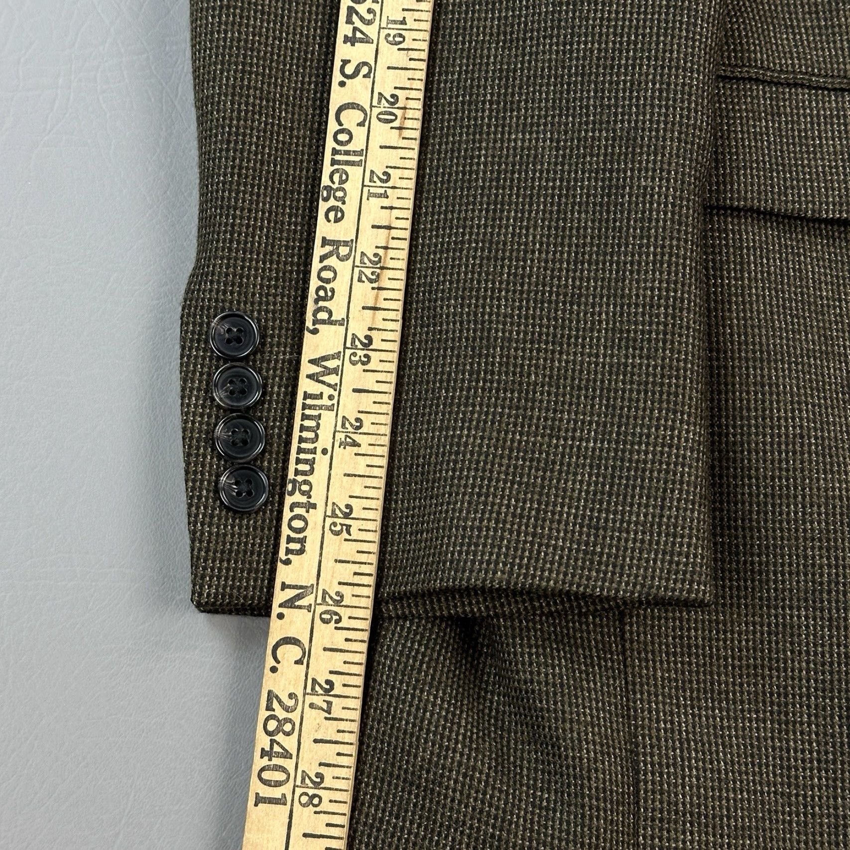 Ralph Lauren Lauren Ralph Lauren Blazer Mens 42L Brown Wool Sport Coat Jacket Business Casual Size 42R - 5 Thumbnail