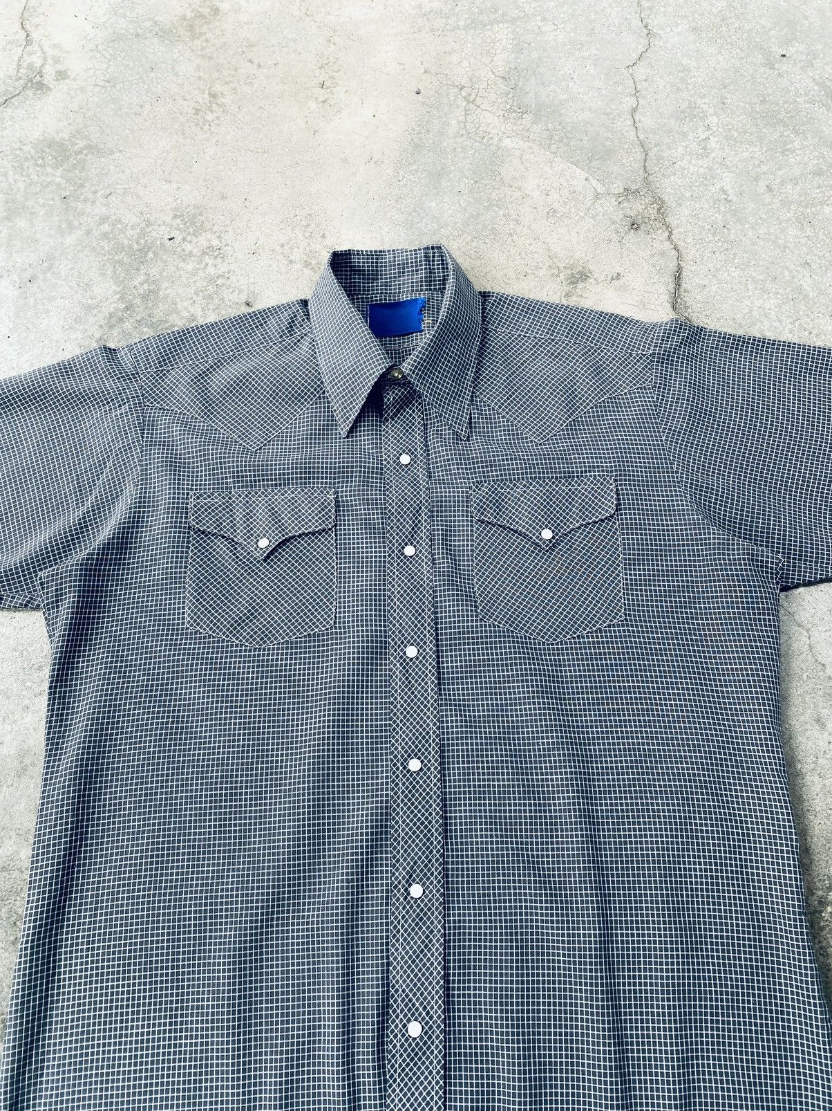 Wrangler Vintage 70s Wrangler Western Shirt Button Ups Size US L / EU 52-54 / 3 - 3 Thumbnail