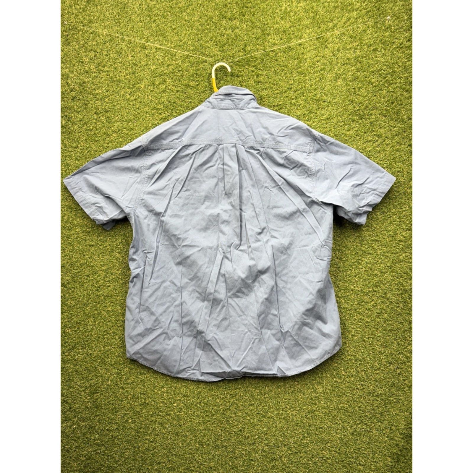 Carhartt Carhartt Button-Up Shirt Mens XL Blue Short Sleeve Workwear Pockets Vintage: No Size US XL / EU 56 / 4 - 2 Thumbnail