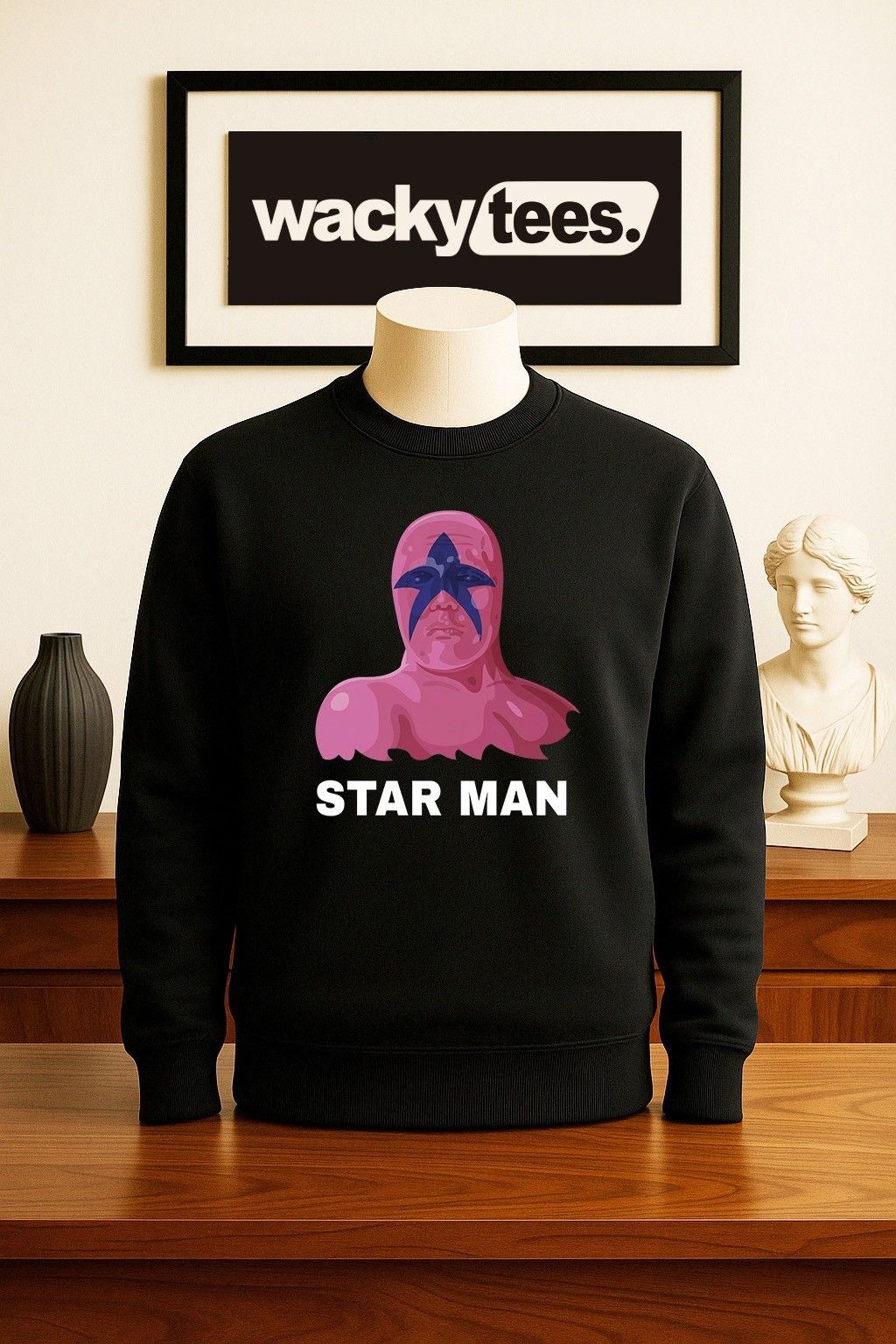 The Unbranded Brand Pro Wrestling 8 Bit NES Game Fighter Star Man Wrestler Shirt Size US M / EU 48-50 / 2 - 4 Thumbnail