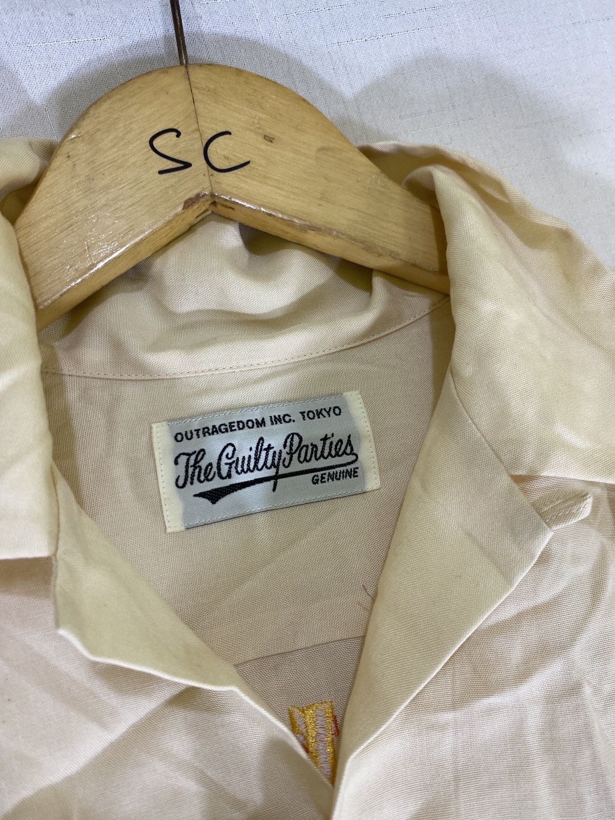 Wacko Maria porta holy mary lyocell shirt Size US M / EU 48-50 / 2 - 4 Thumbnail