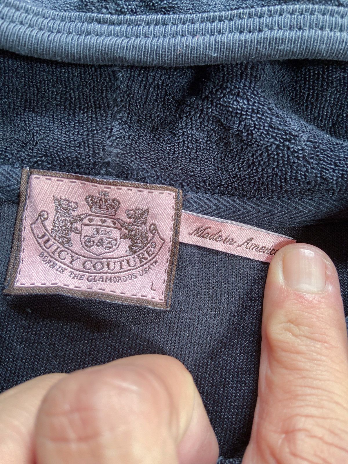 Juicy Couture Jeans JUICY COUTURE DEBUTANTE ZIP HOODIE Size US S / EU 44-46 / 1 - 10 Thumbnail