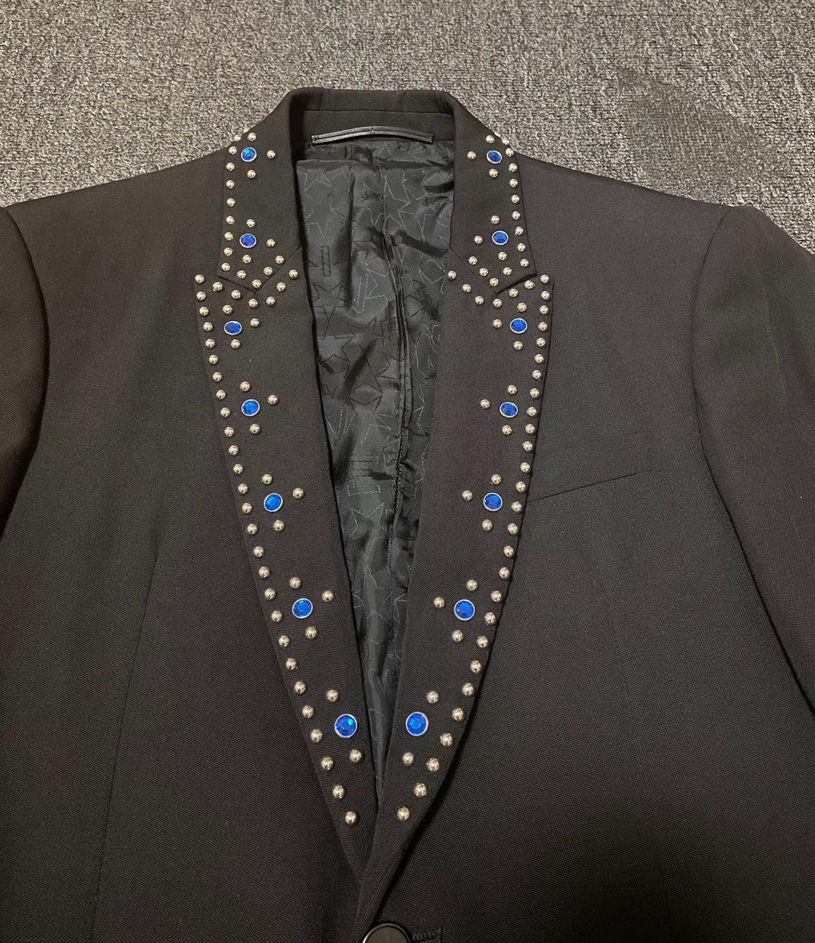 Givenchy Givenchy diamond-encrusted wool blazer jacket, Q4 Size 50R - 3 Thumbnail