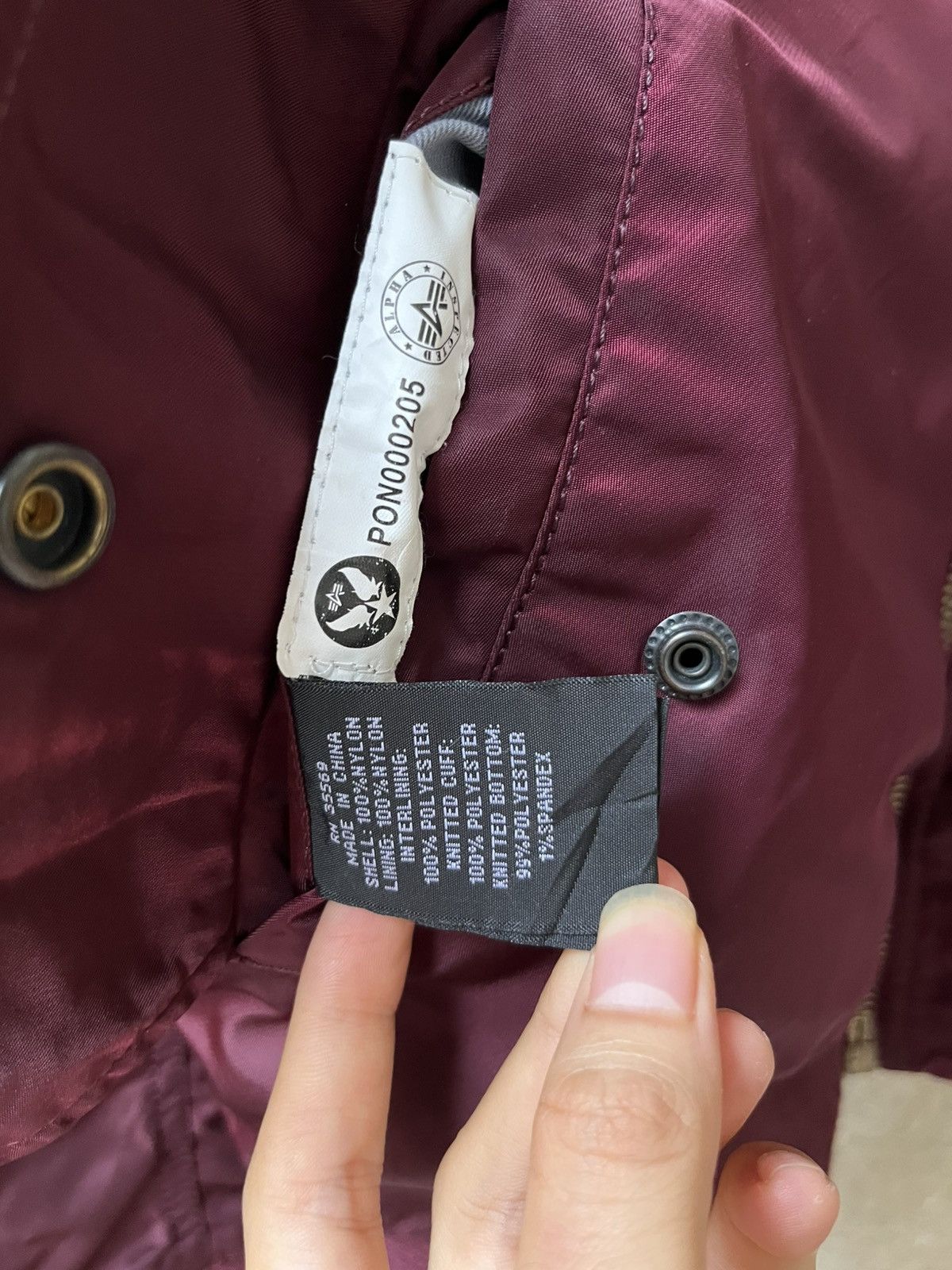 Alpha Industries Vintage alpha industries MA-1 Size US XL / EU 56 / 4 - 7 Thumbnail