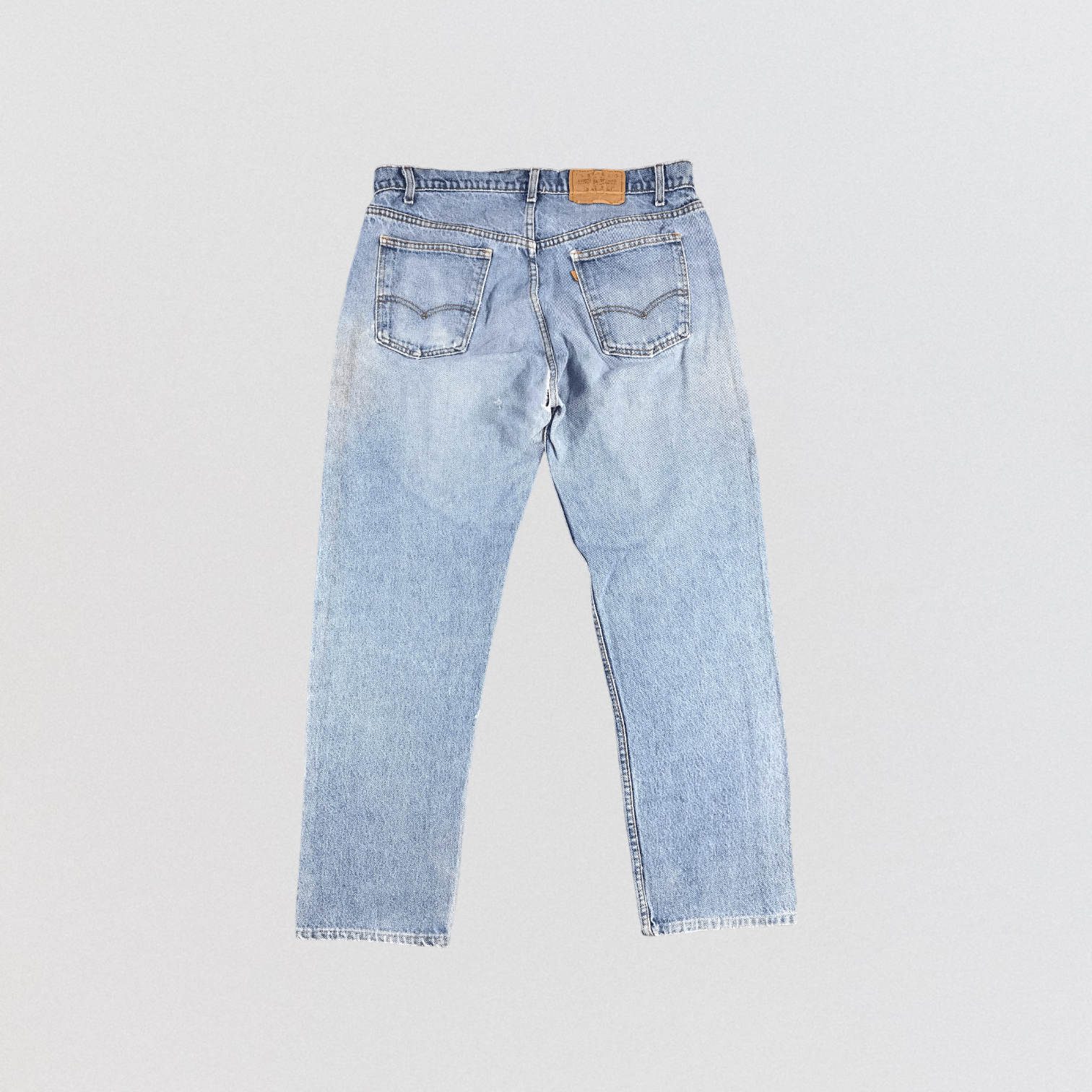 Levi's Vintage 80s Distress Levis Orange Tab Jeans-JM1109A Size US 37 - 2 Thumbnail