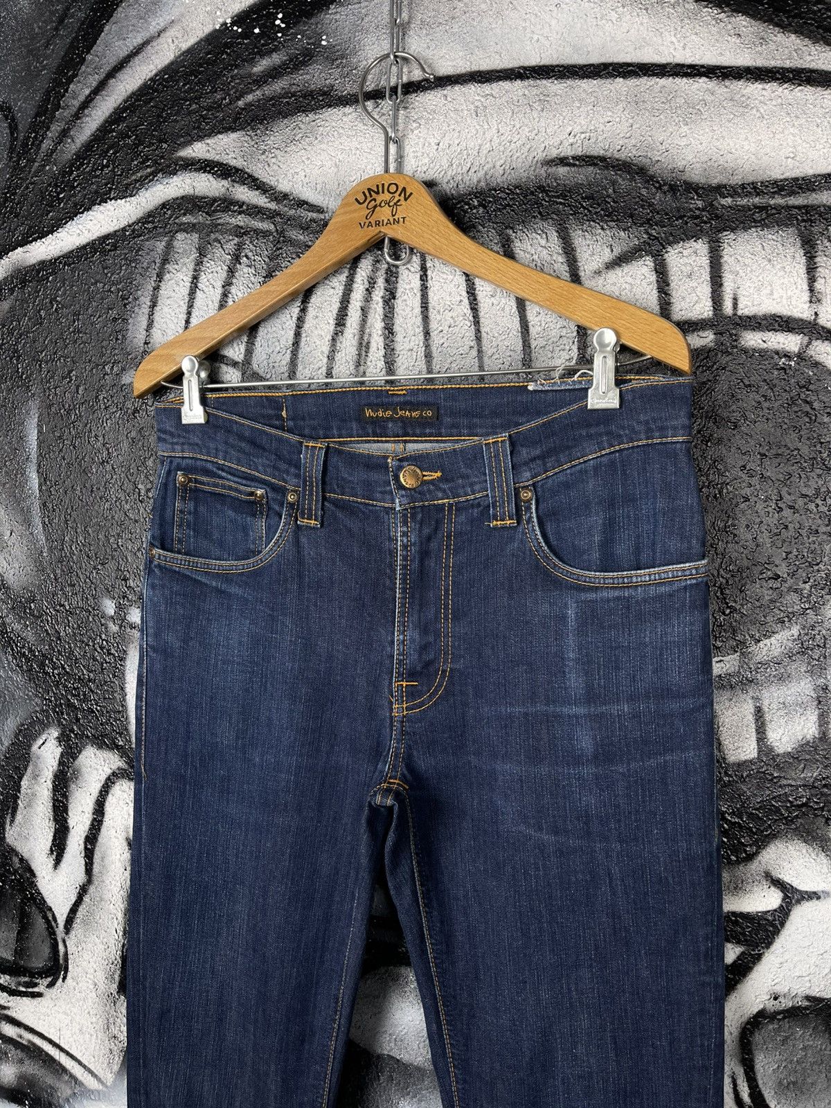 Nudie Jeans Nudie Jeans Co. Thin Finn Organic Denim Jeans Men’s Size 34 Size US 34 / EU 50 - 6 Thumbnail