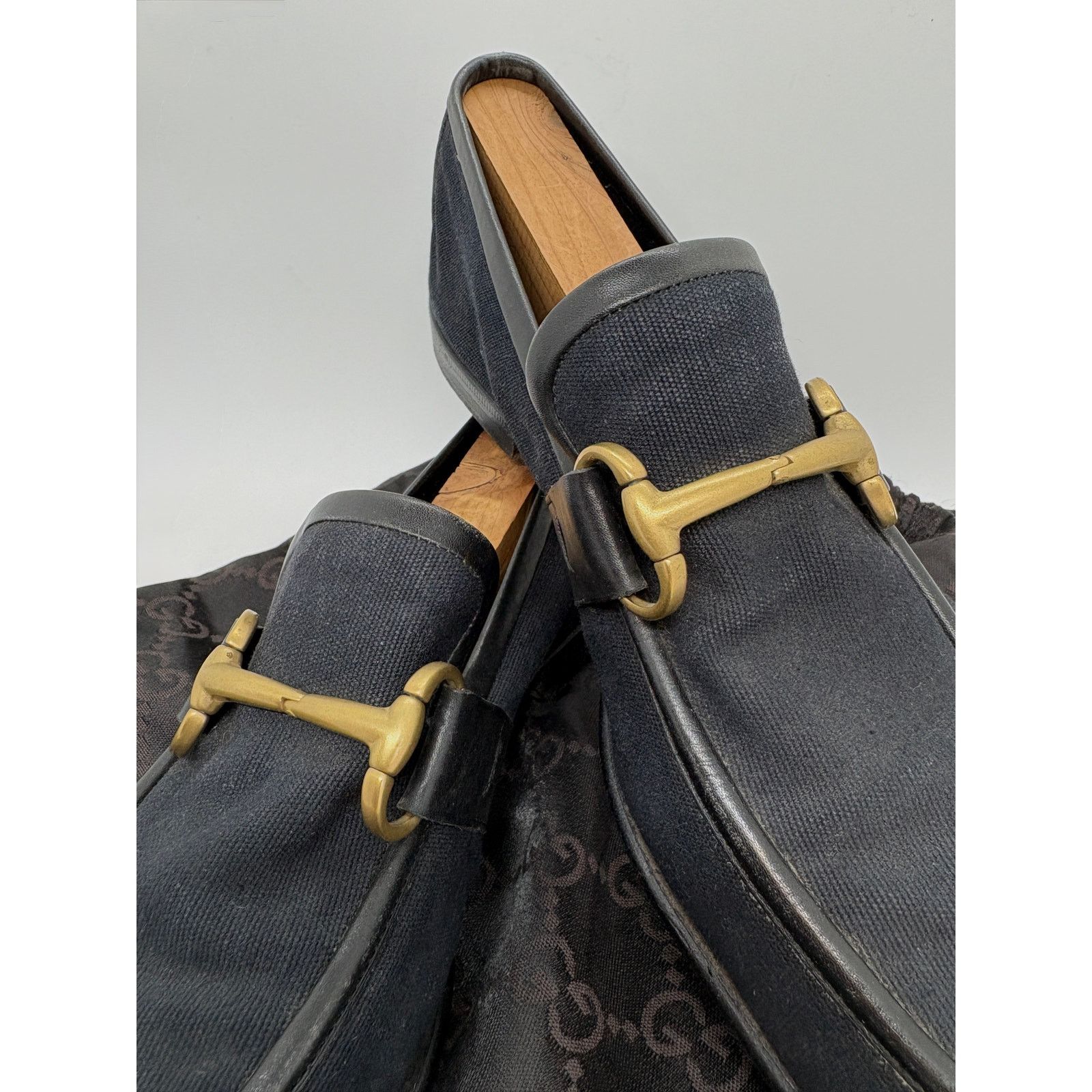 Gucci Horsebit Loafers Black 7D Size US 7 / EU 40 - 9 Thumbnail