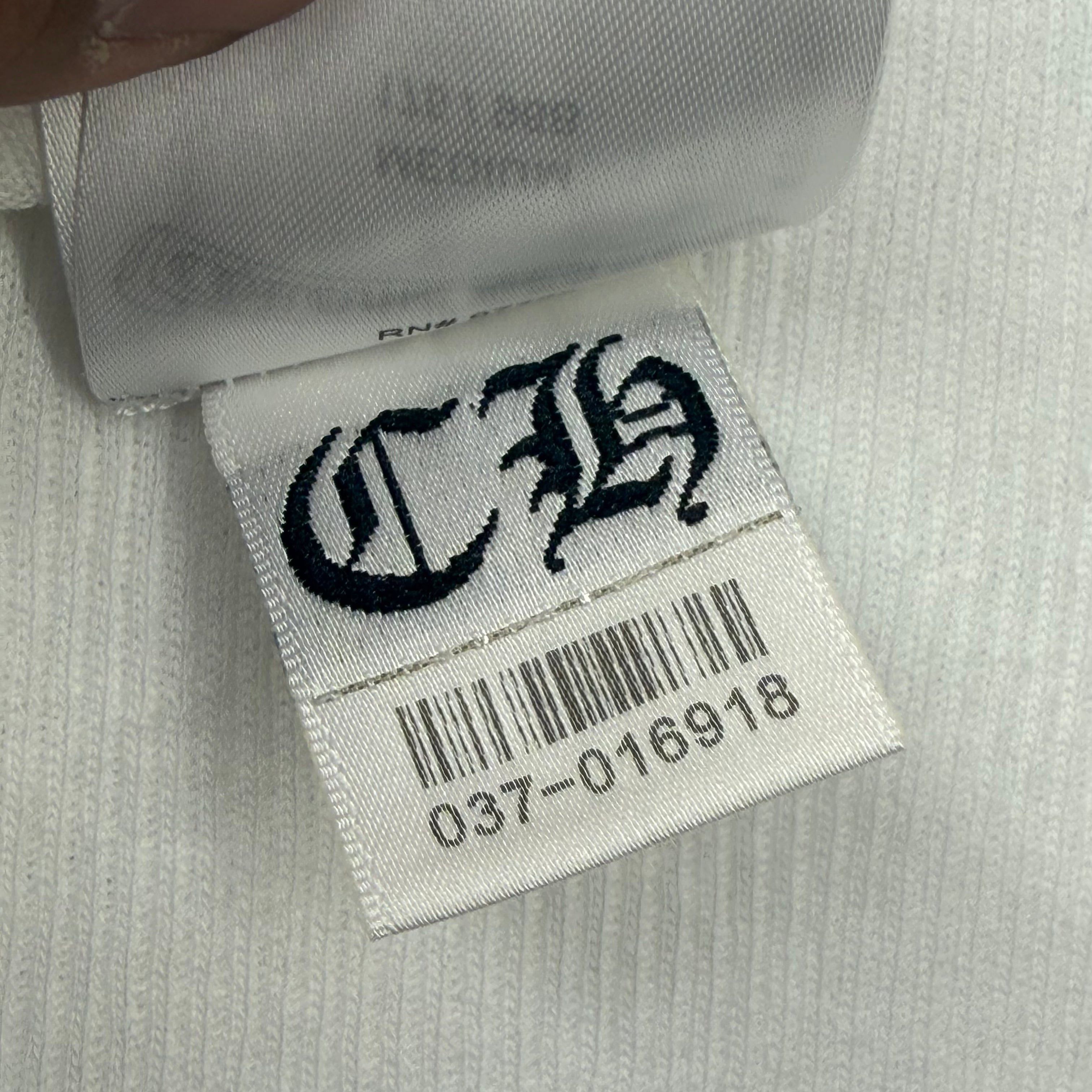 Chrome Hearts Chrome Hearts Pink T-Bar Ribbed Tank White M Size US M / EU 48-50 / 2 - 5 Thumbnail
