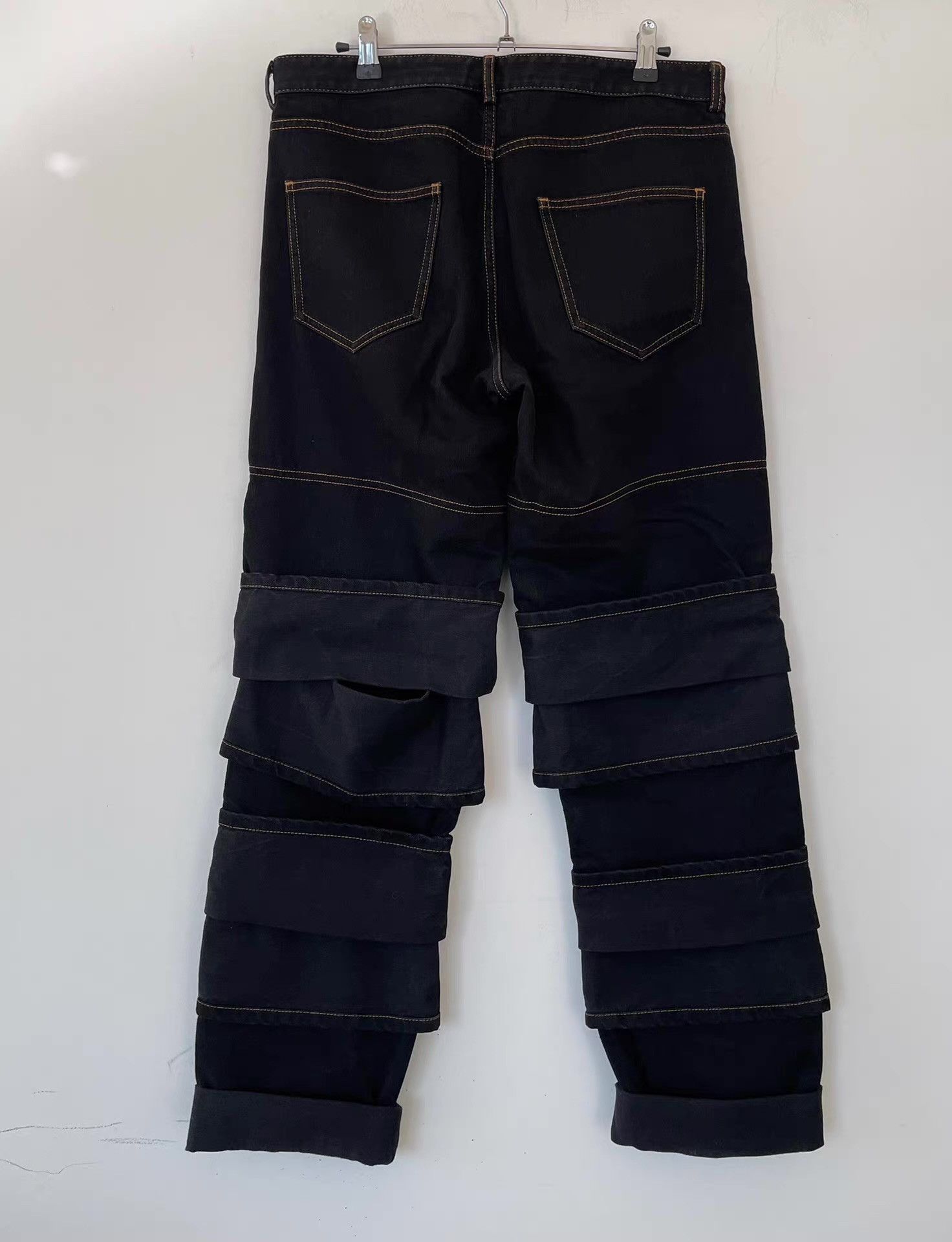 Y/Project Y/Project Men's Stacked Jeans Ｑ21 Size US 34 / EU 50 - 2 Thumbnail