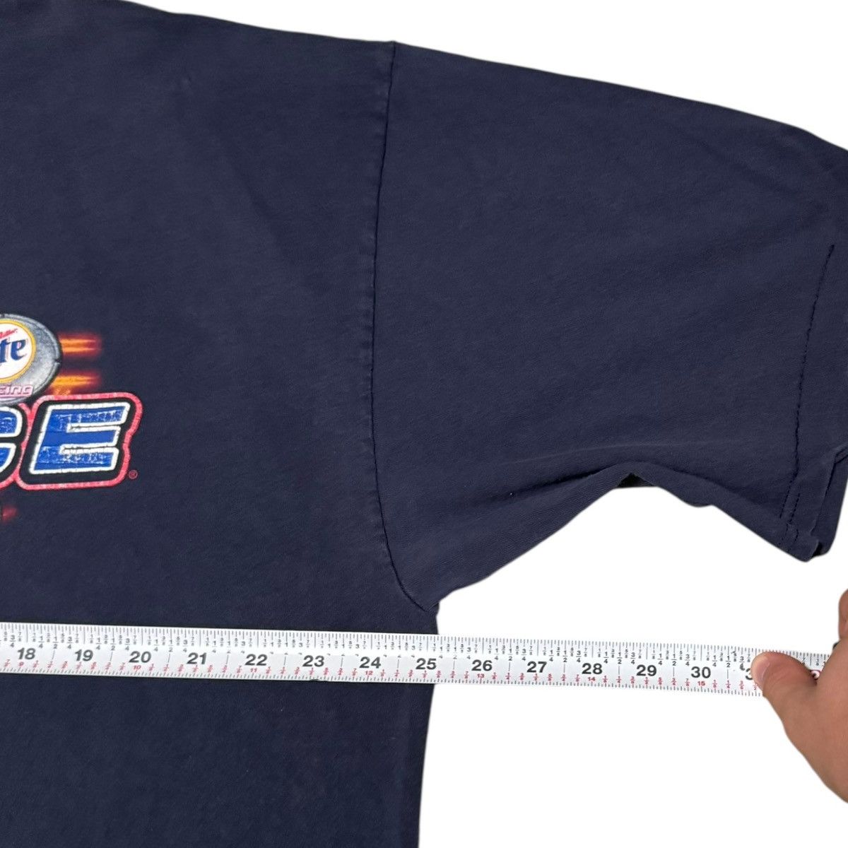 Chase Authentics 2002 Rusty Wallace Schedule Distressed Shirt Men's 2XL Size US XL / EU 56 / 4 - 8 Thumbnail