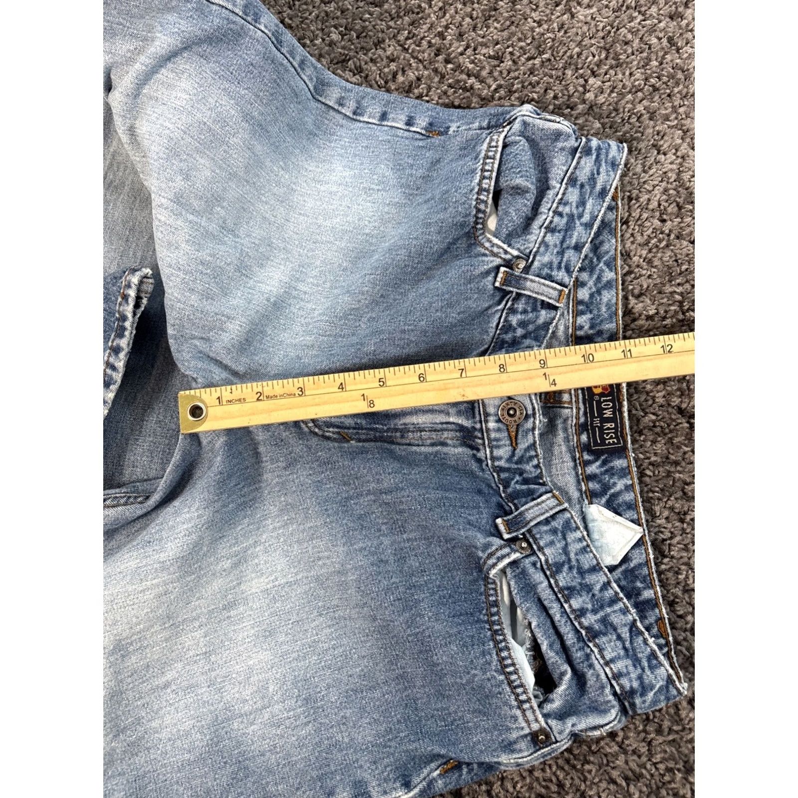 Route 66 VINTAGE Route 66 Jeans Flared Denim Womens 30x30 Blue Low Rise Y2K Girls/ Womens? Size 30" / US 8 / IT 44 - 5 Thumbnail