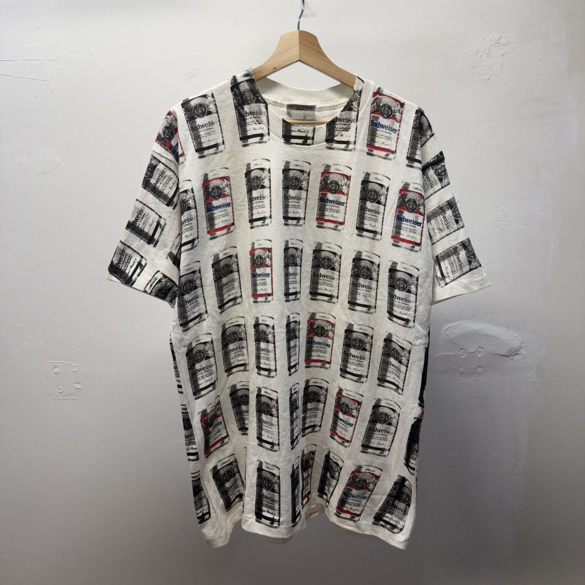 Vintage Vintage 90s Budweiser Warhol AOP Print Art Shirt ERD Grunge Size US L / EU 52-54 / 3 - 1 Thumbnail