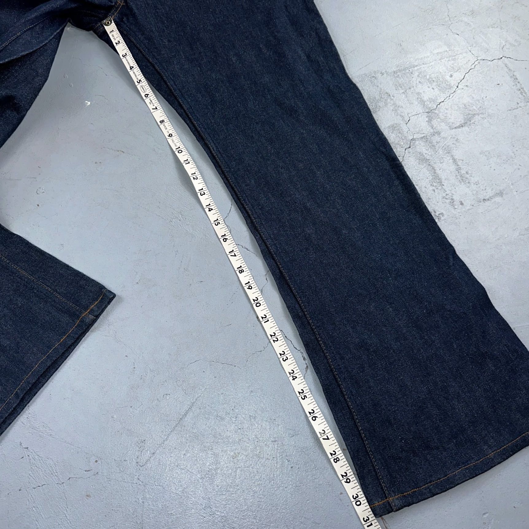 Levi's VINTAGE Levi's 646 Jeans Bootcut Mens 42 Regular 32in Blue Denim NOS USA 70s Bell Bottom Size US 42 / EU 58 - 6 Thumbnail