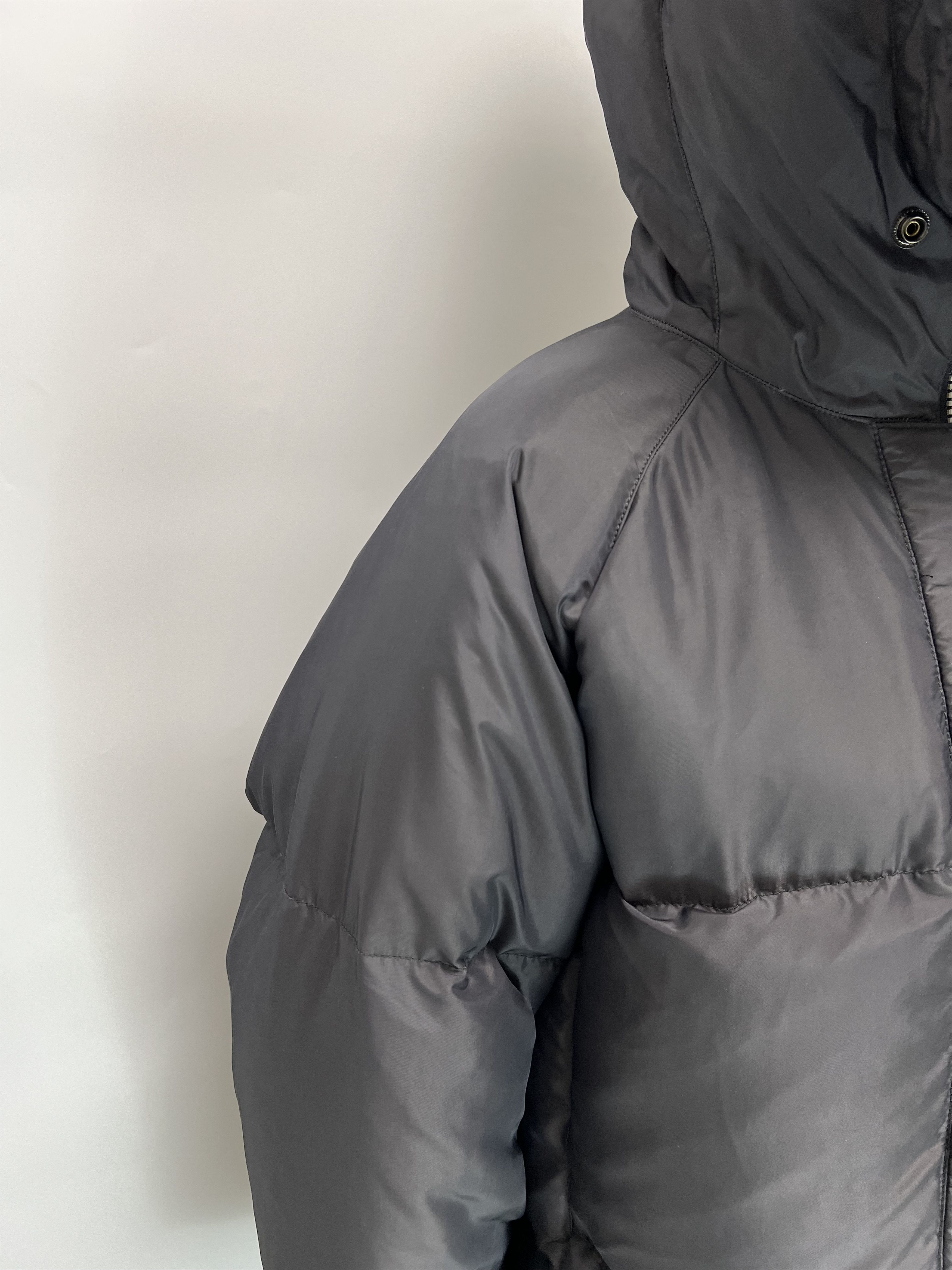 JET SET Jet Set Vintage Women's Gray Puffer Down Jacket Size L/XL Size XL / US 12-14 / IT 48-50 - 8 Thumbnail