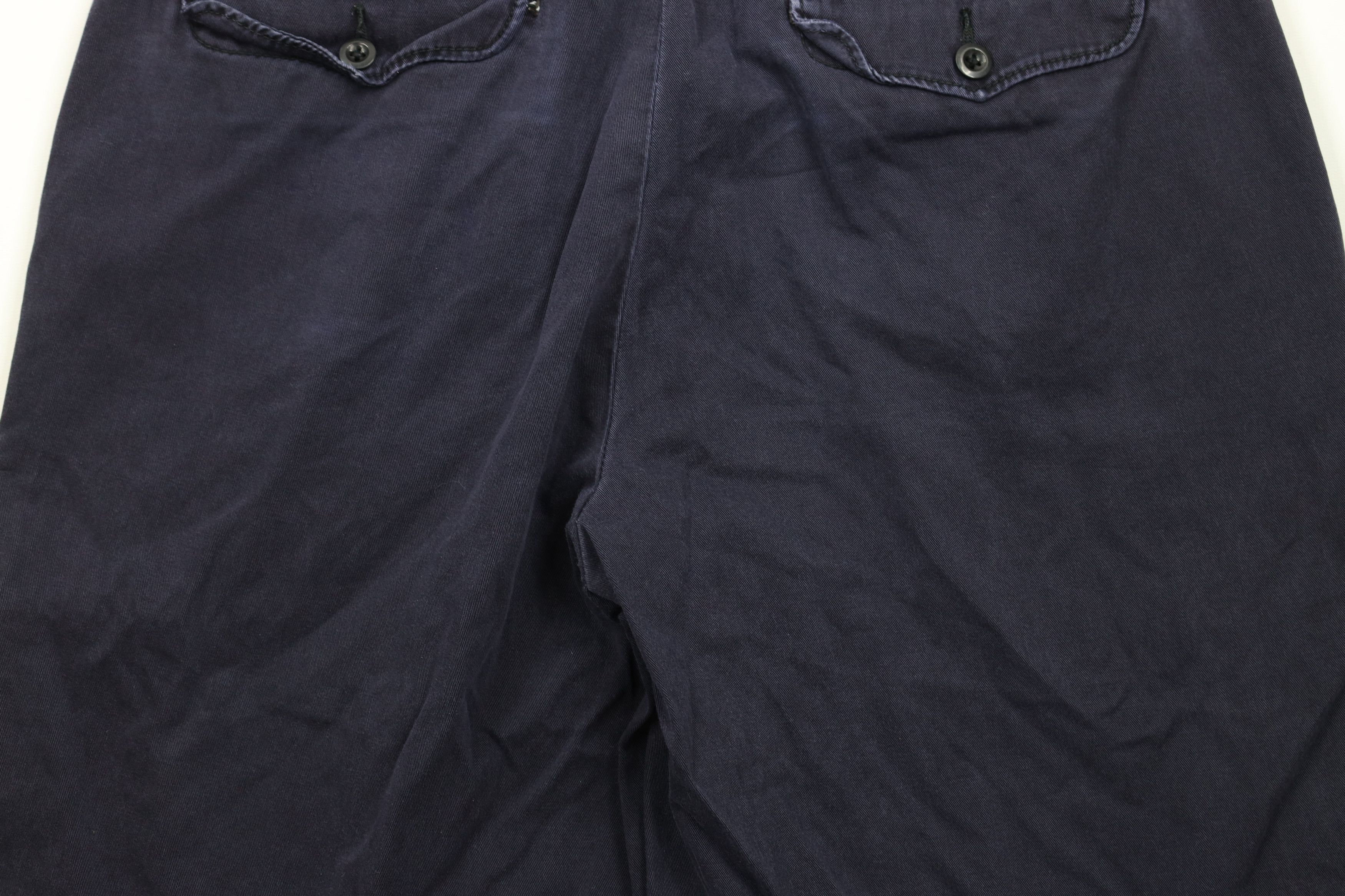 Polo Ralph Lauren Vintage 90s Ralph Lauren Heavyweight Cotton Shorts Blue Size US 30 / EU 46 - 12 Thumbnail