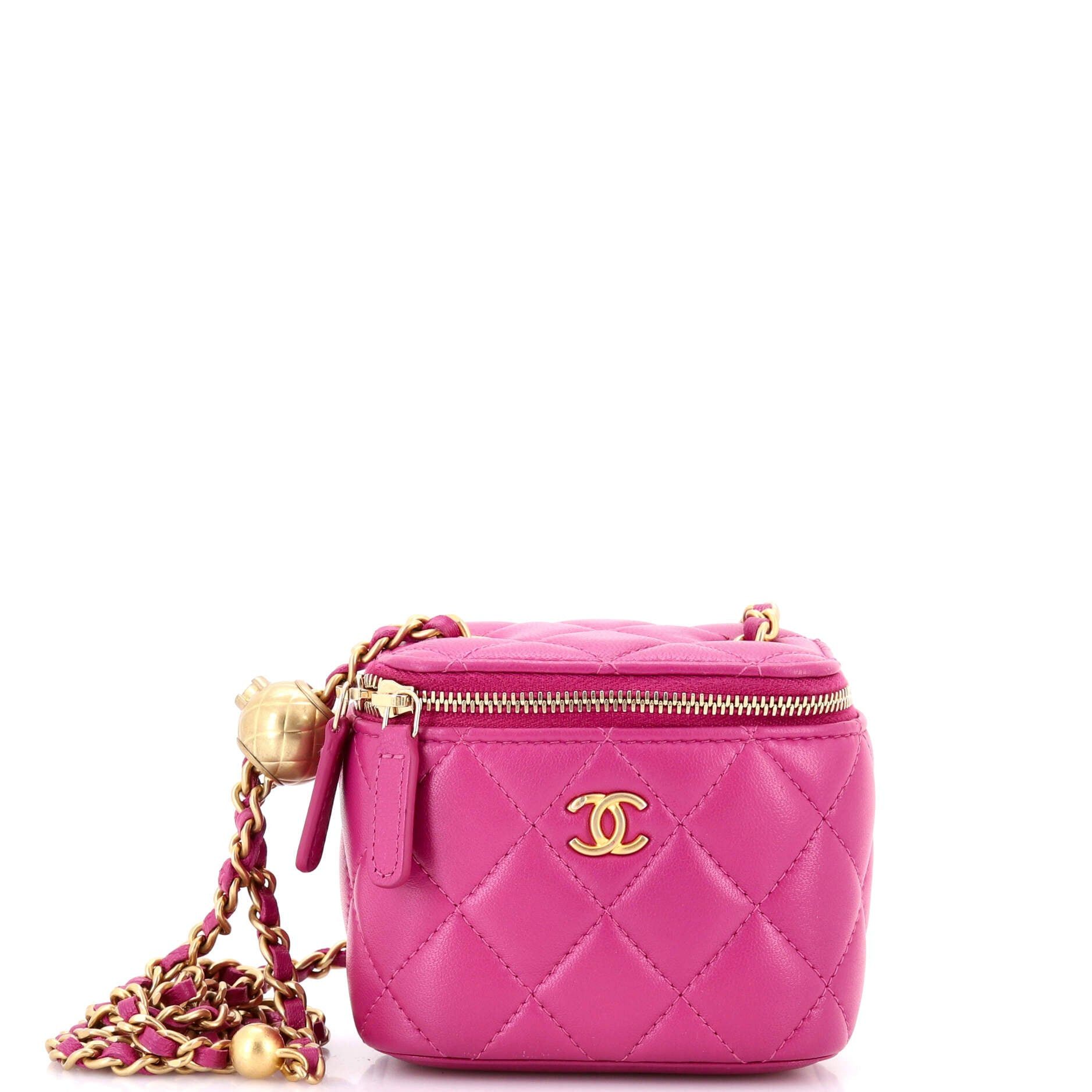 Chanel Pearl Crush Vanity Case with Chain Size ONE SIZE - 1 Thumbnail