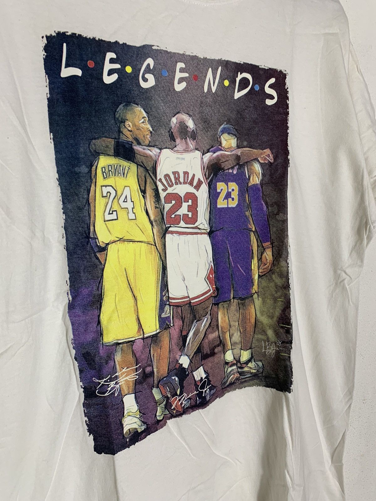 Vintage Vintage 00’s NBA LEGENDS MJ,LEBRON JAMES,KOBE BRYANT Size US L / EU 52-54 / 3 - 4 Thumbnail